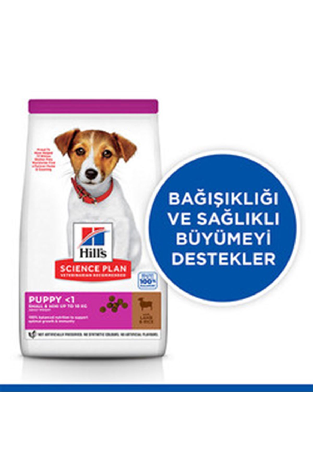 Hill's Yavru Köpek Maması K.Irk Kuzu,Pirinçli 6 Kg