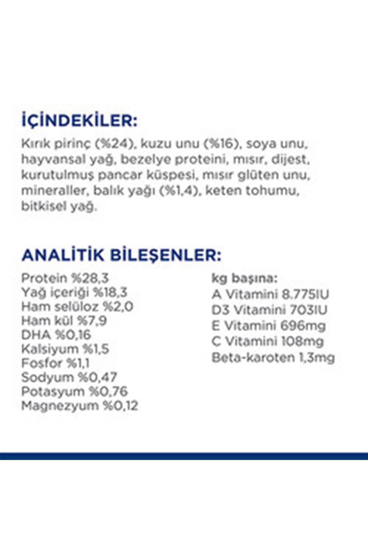 Hill's Yavru Köpek Maması K.Irk Kuzu,Pirinçli 6 Kg