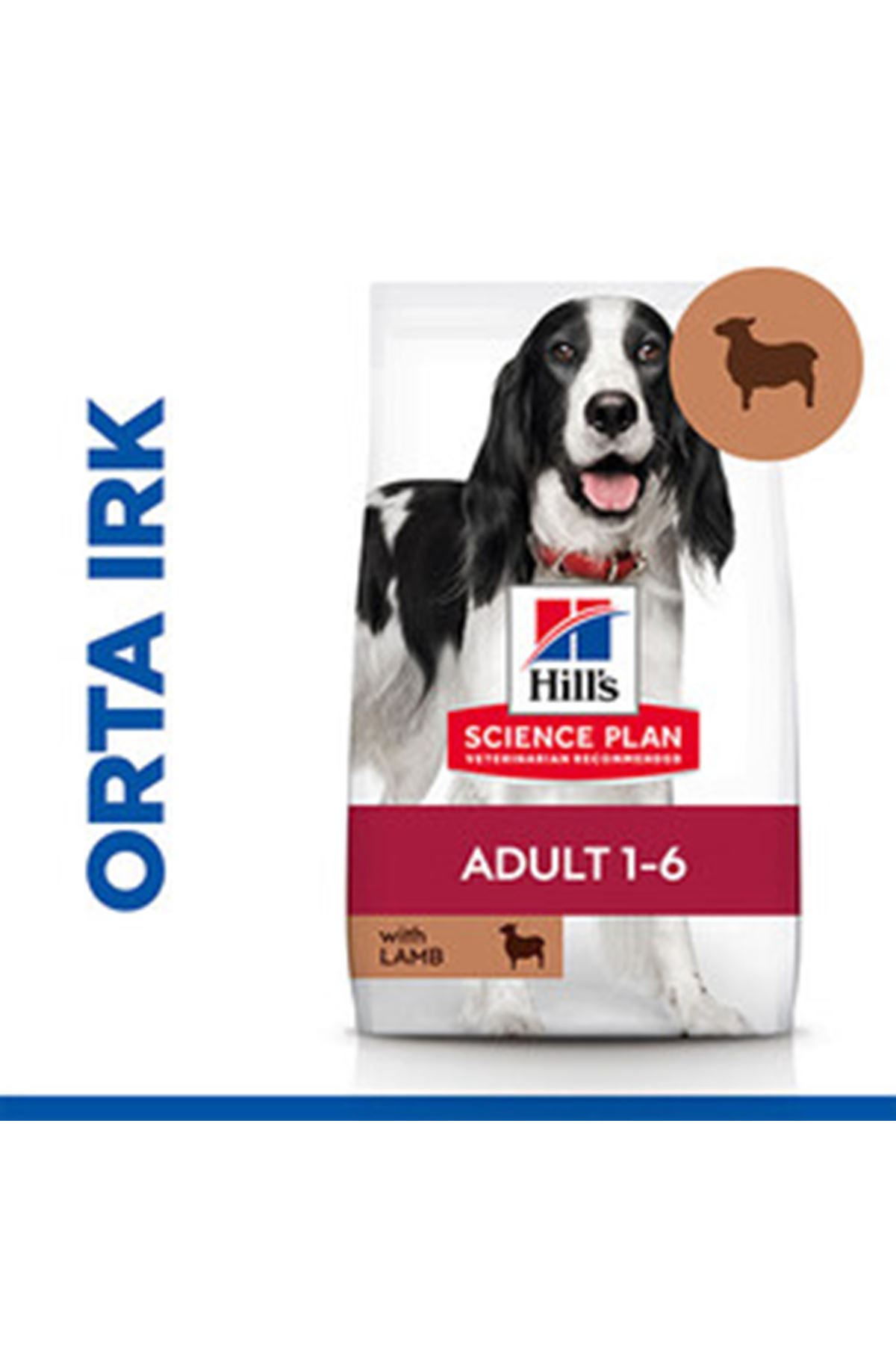 Hill's Köpek Maması Orta Irk Kuzu, Pirinçli 2.5 Kg