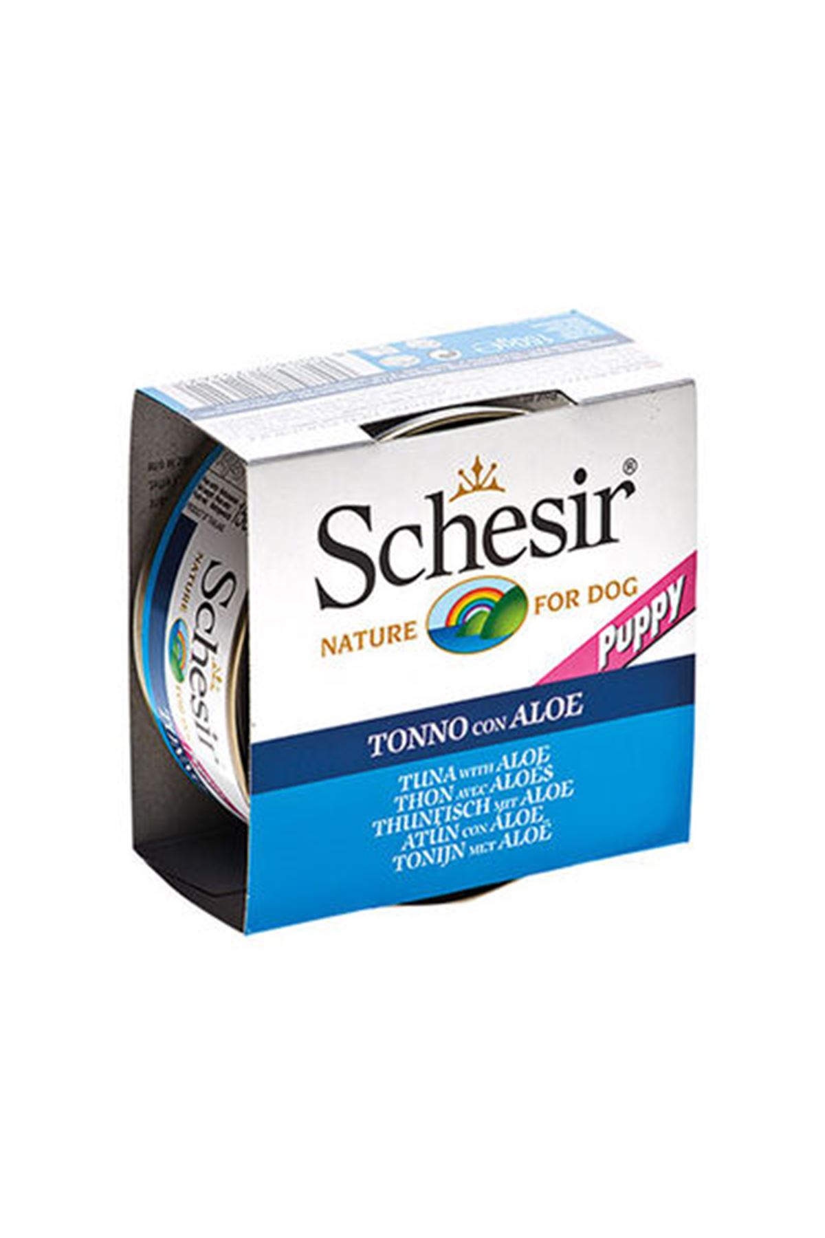 Schesir Yavru Köpek Maması Tavuk, Aloe Veralı 150G
