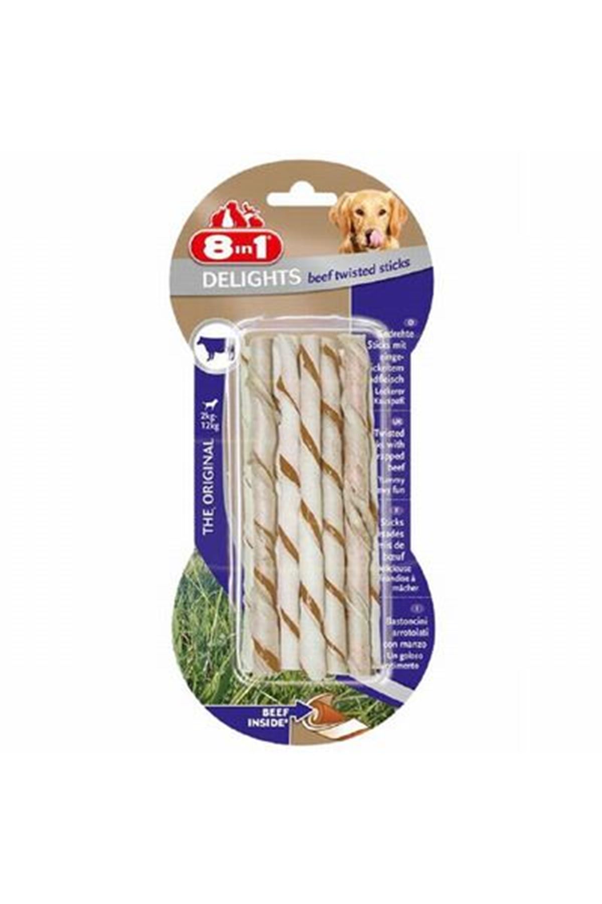 8IN1 Delights Köpek Ödül Kemiği Sığır Etli 55 G