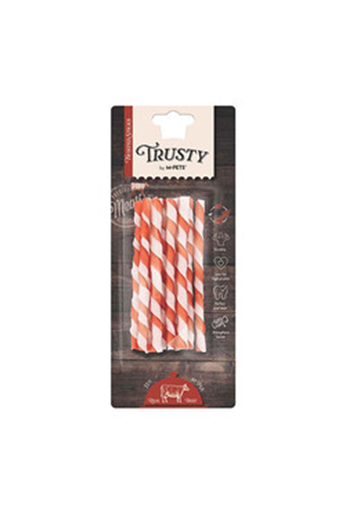 M-Pets Köpek Ödül Trusty Twisted Sığır Etli 55 G