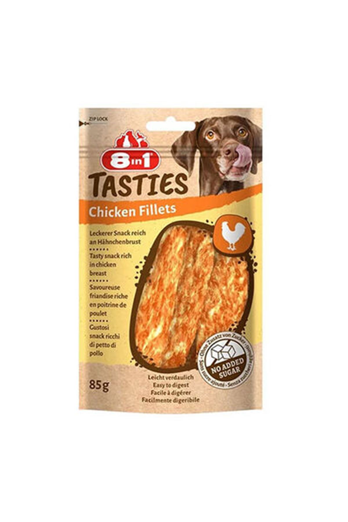 8IN1 Köpek Ödül Maması Tavuklu Fileto 85 G