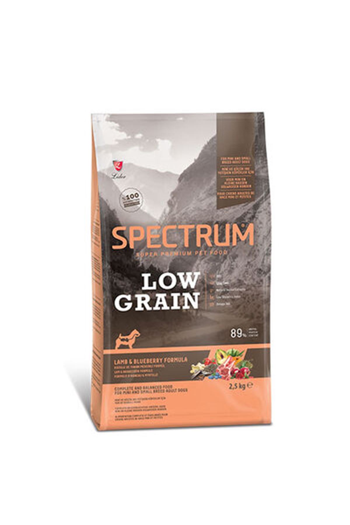 Spectrum Köpek Maması Kuzulu Ve Yaban Mersin 2.5Kg