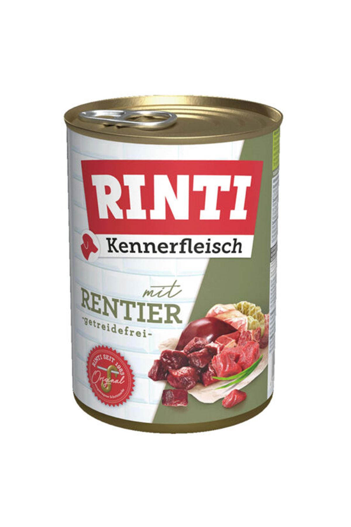Rinti Köpek Yaş Maması Geyikli 400 G