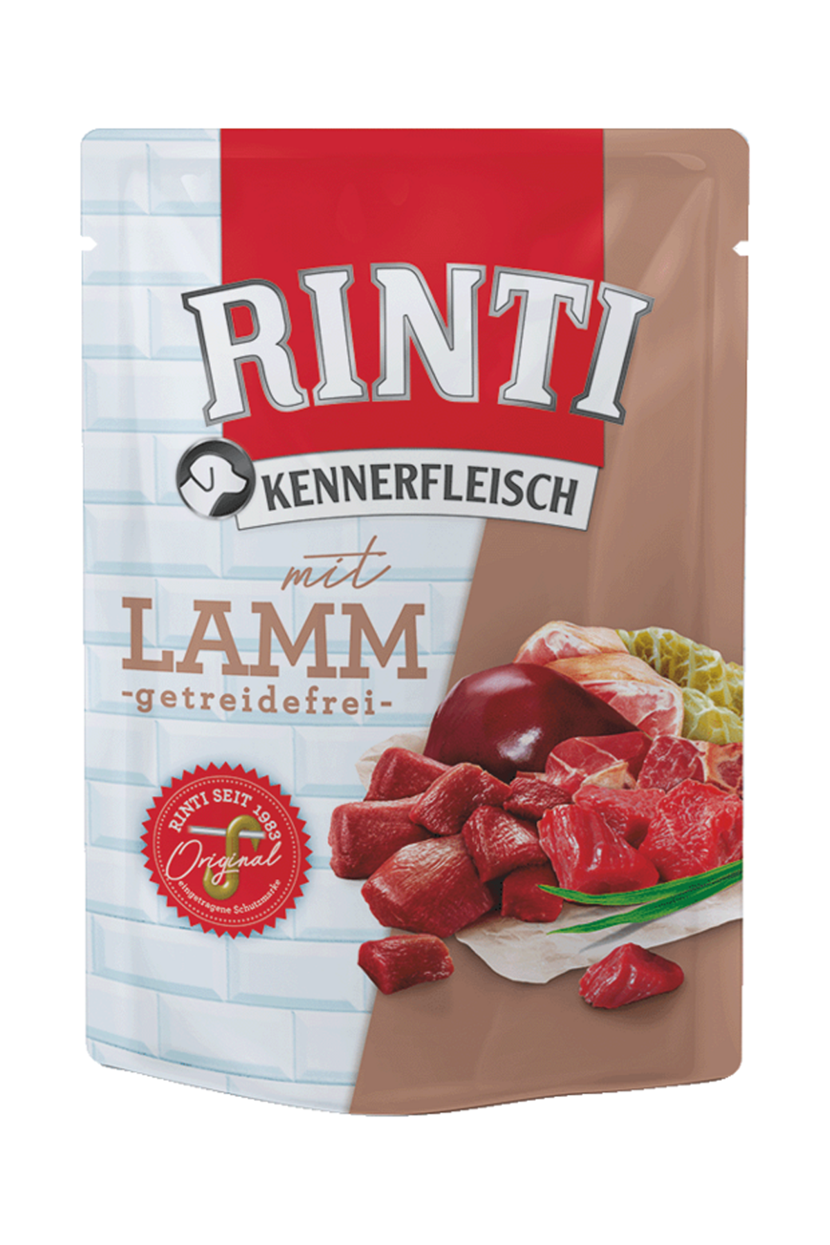 Rinti Köpek Yaş Maması Kuzulu 400 G