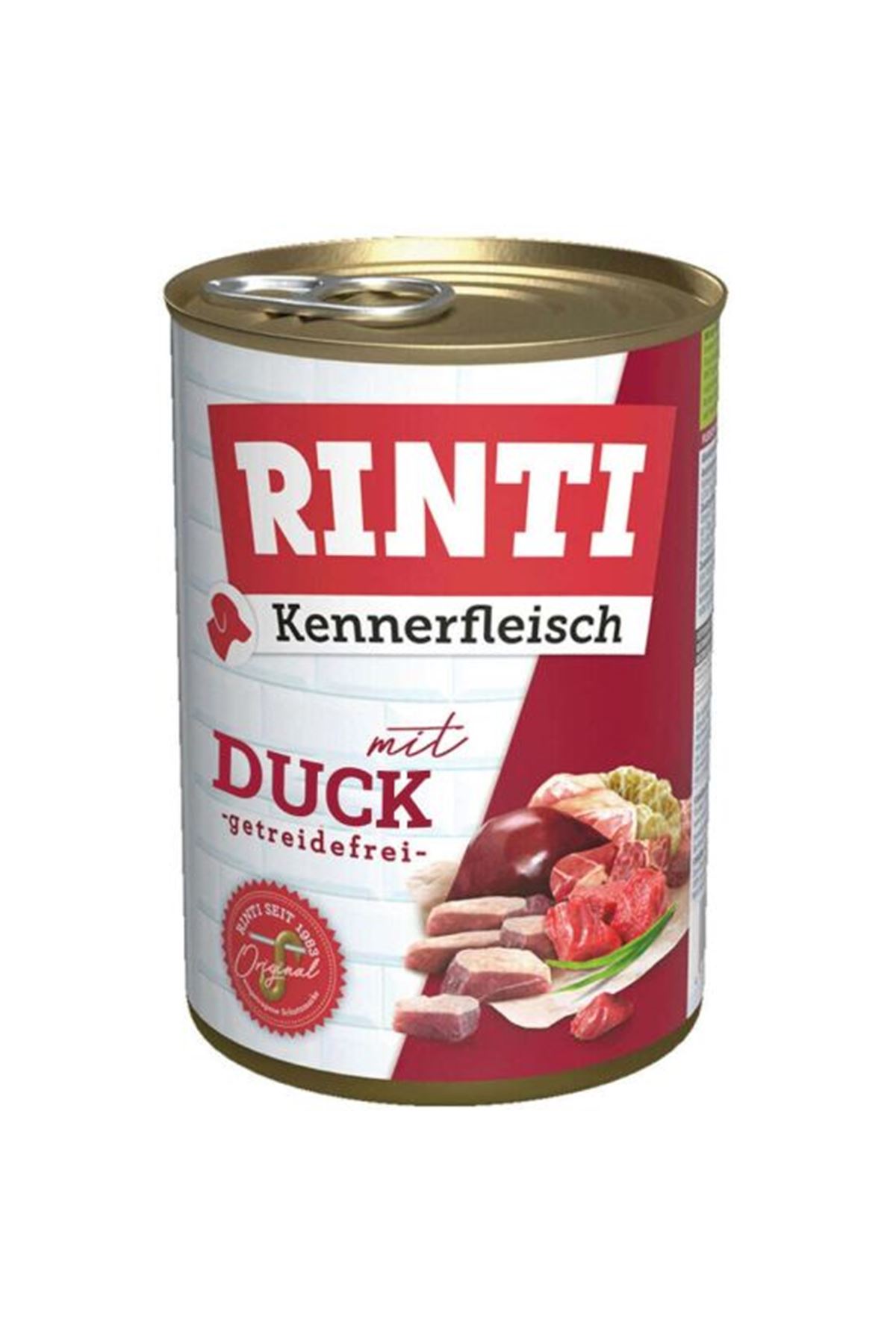 Rinti Köpek Yaş Maması Ördekli Pouch 400 G
