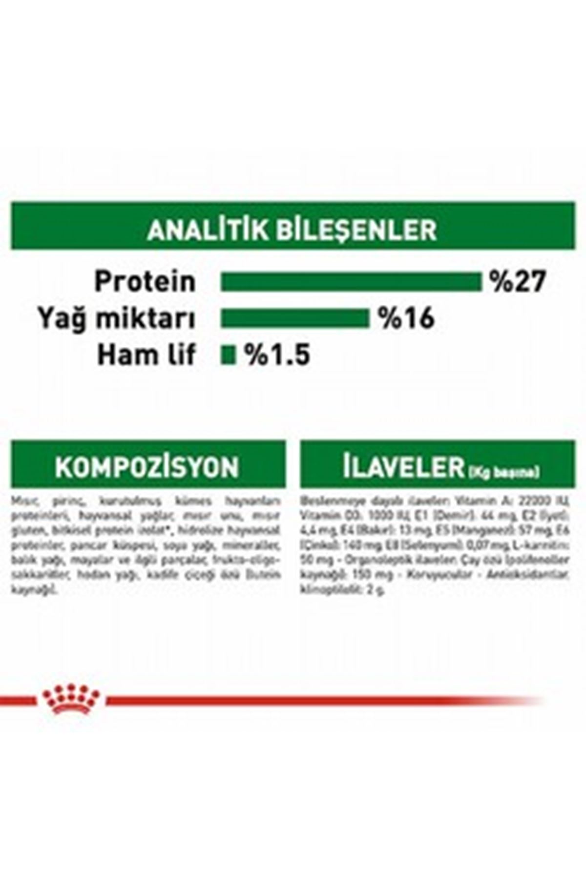 Royal Canin Köpek Maması 8+ Mini Irk 2 Kg