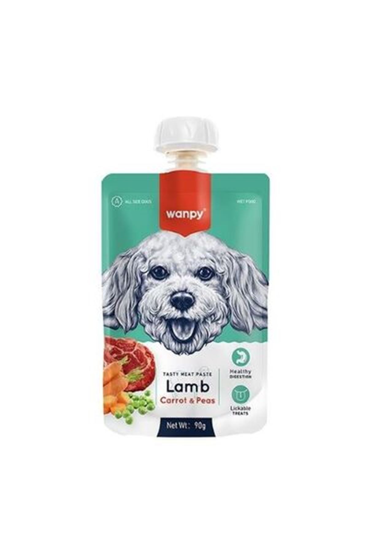 Wanpy Köpek Ödül Maması Kuzulu Ve Havuçlu 90 G
