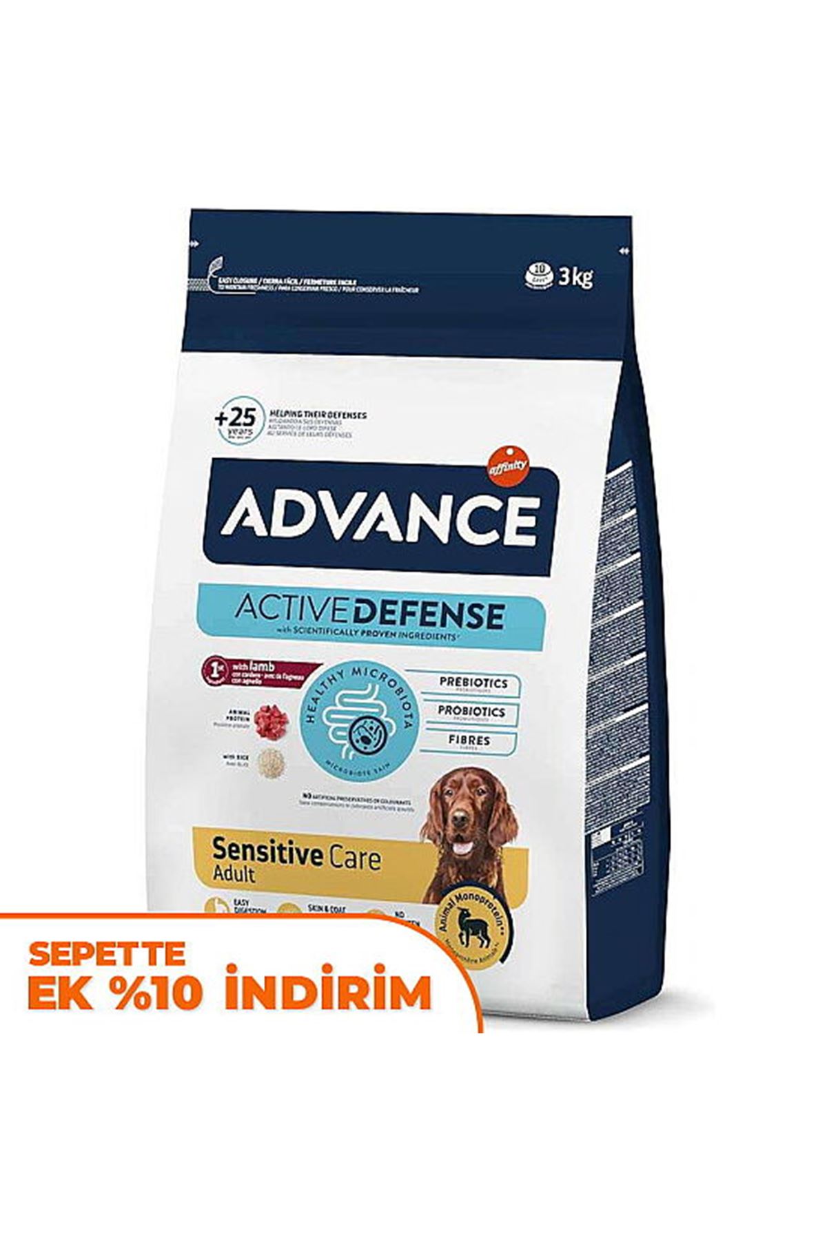 Advance Köpek Maması Sensitive Kuzulu 3 Kg