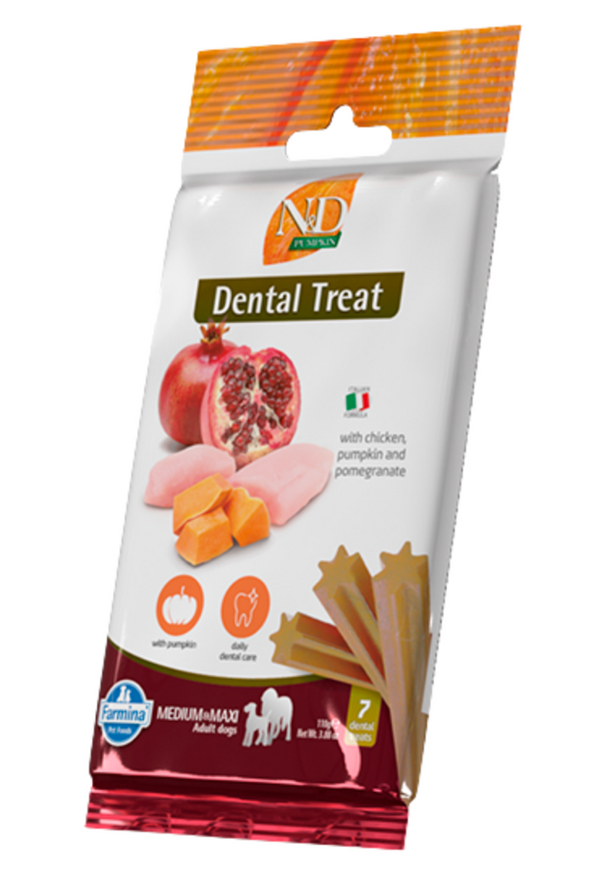 N&D Köpek Ödül Maması O&Büy.Irk Tavuk,Nar 100 G