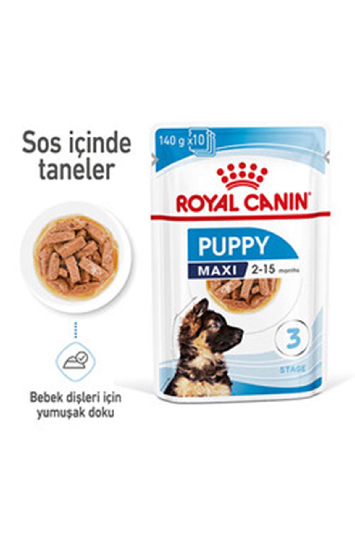 Royal Canin Yavru Köpek Yaş Maması Maxi 140 G
