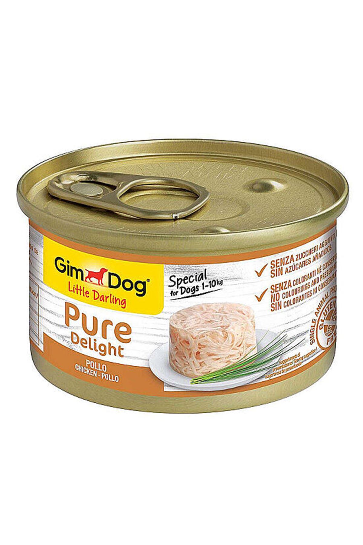 GimDog Köpek Yaş Maması Tavuklu 85 G