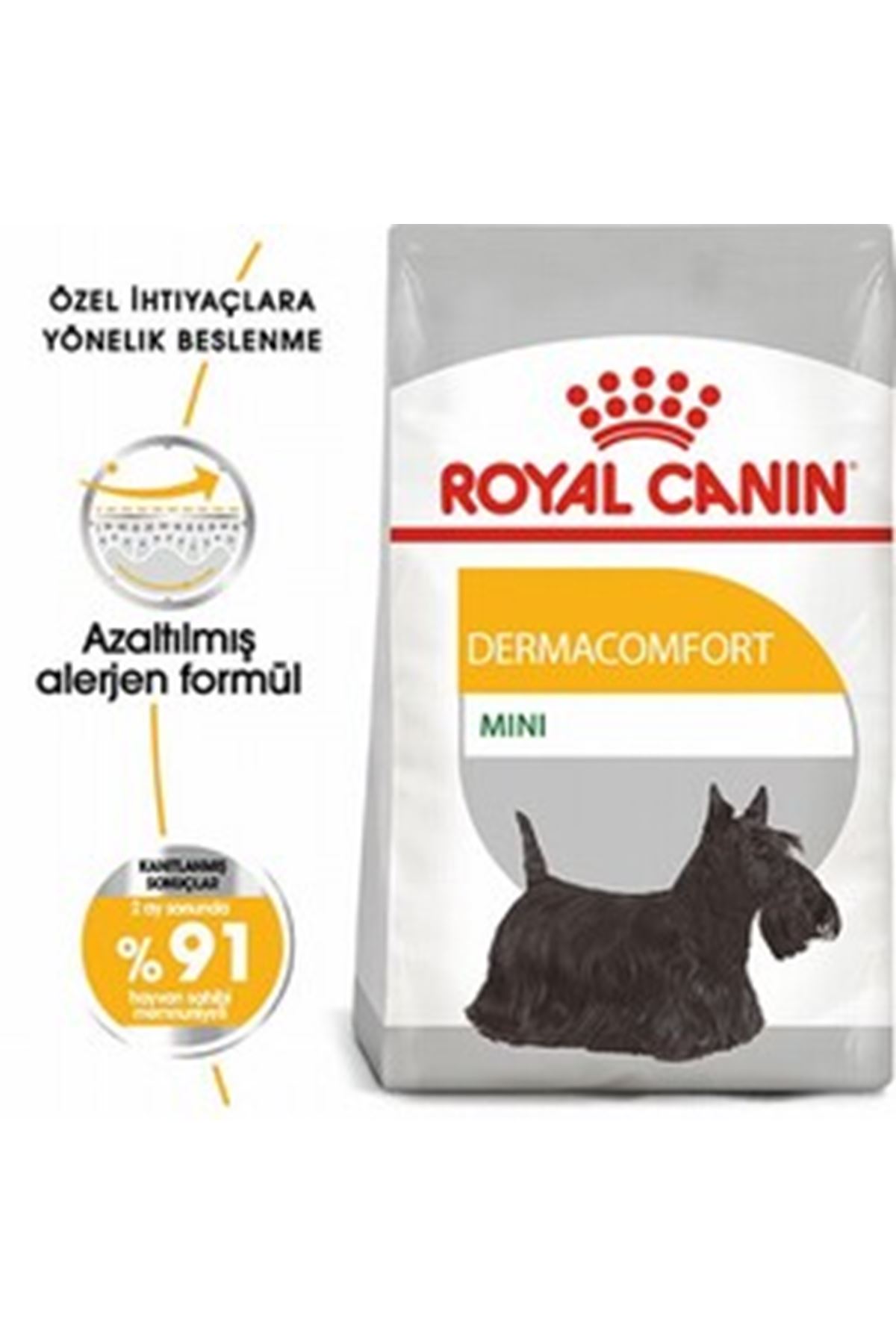 Royal Canin Köpek Maması Dermacomfort Mini Irk 3Kg