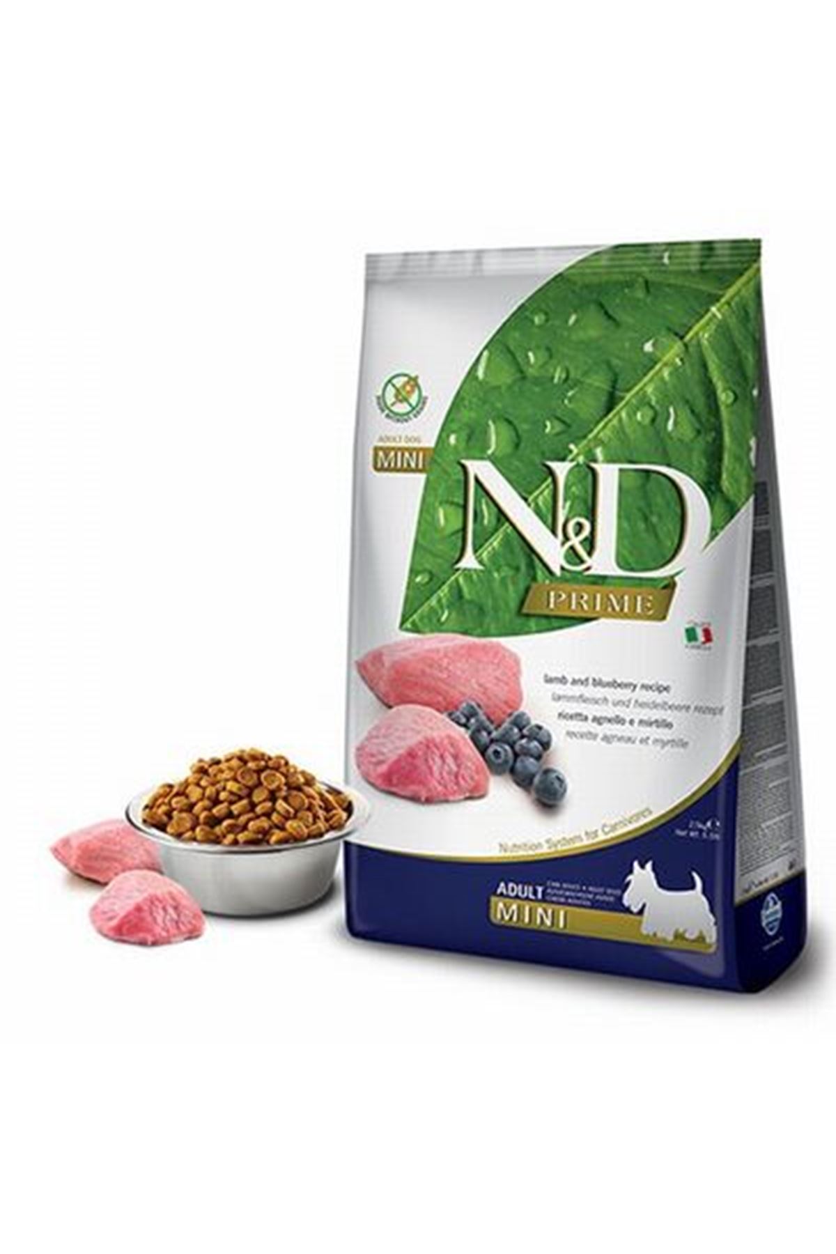 N&D Köpek Maması Kuzulu, Yaban Mersini 2.5 Kg