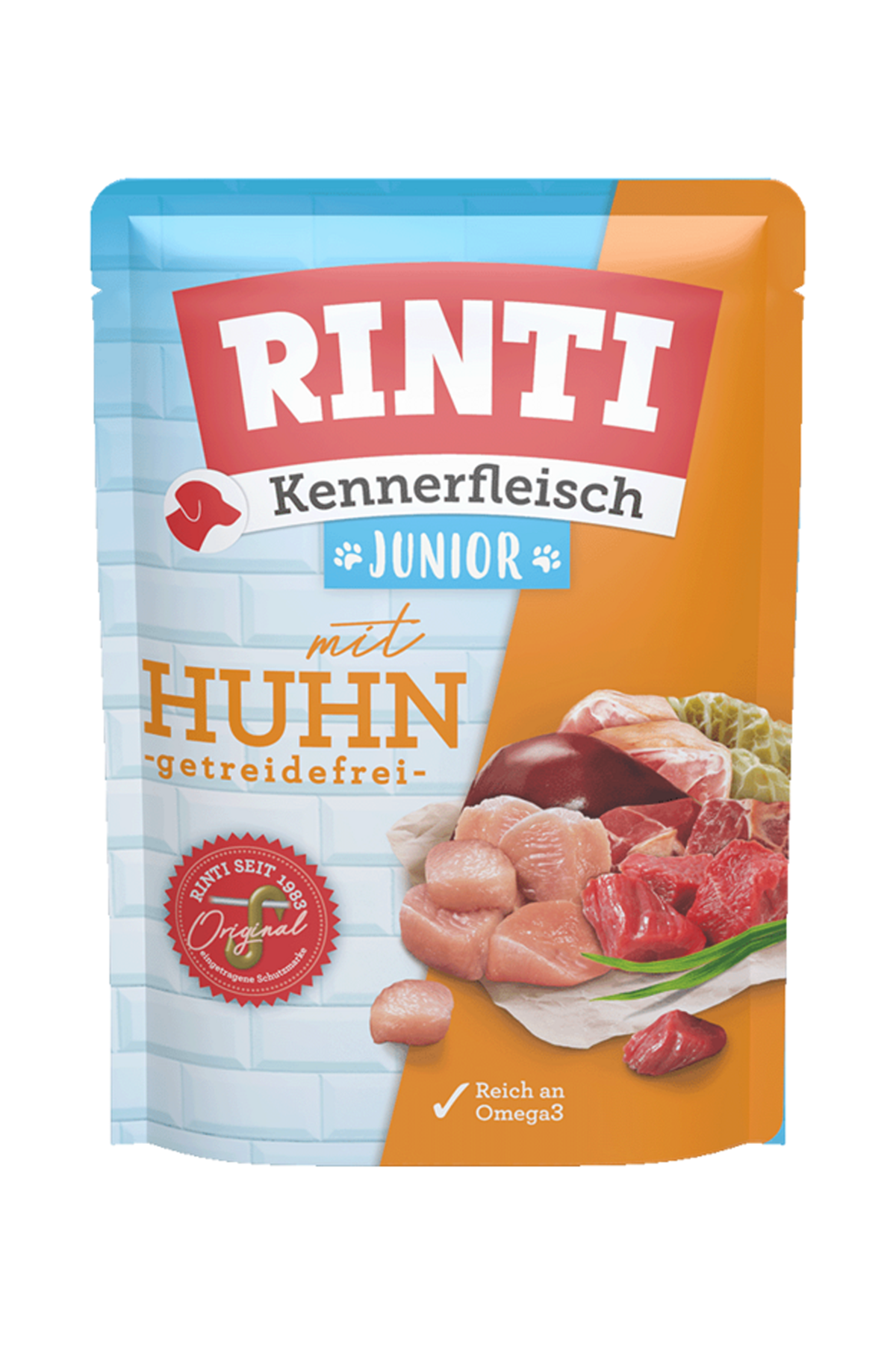 Rinti Yavru Köpek Yaş Maması Tavuklu 400 G