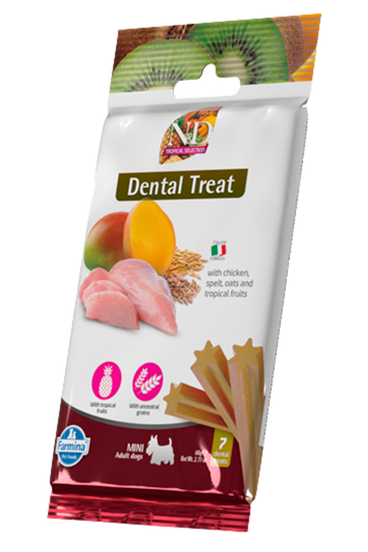 N&D Köpek Ödül Maması Küçük Irk Tavuk,Tropikal 60G