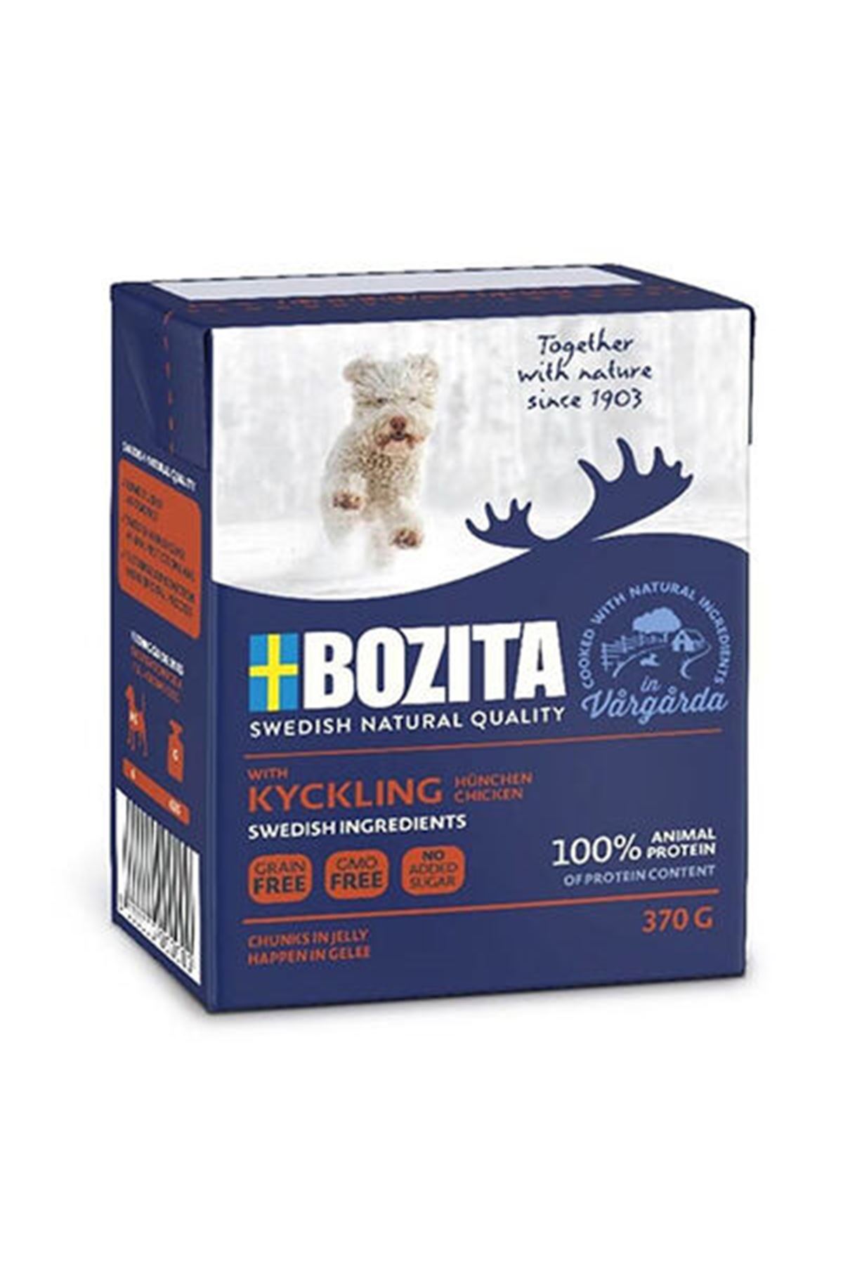 Bozita Köpek Yaş Maması Tavuklu Jöle 370 G