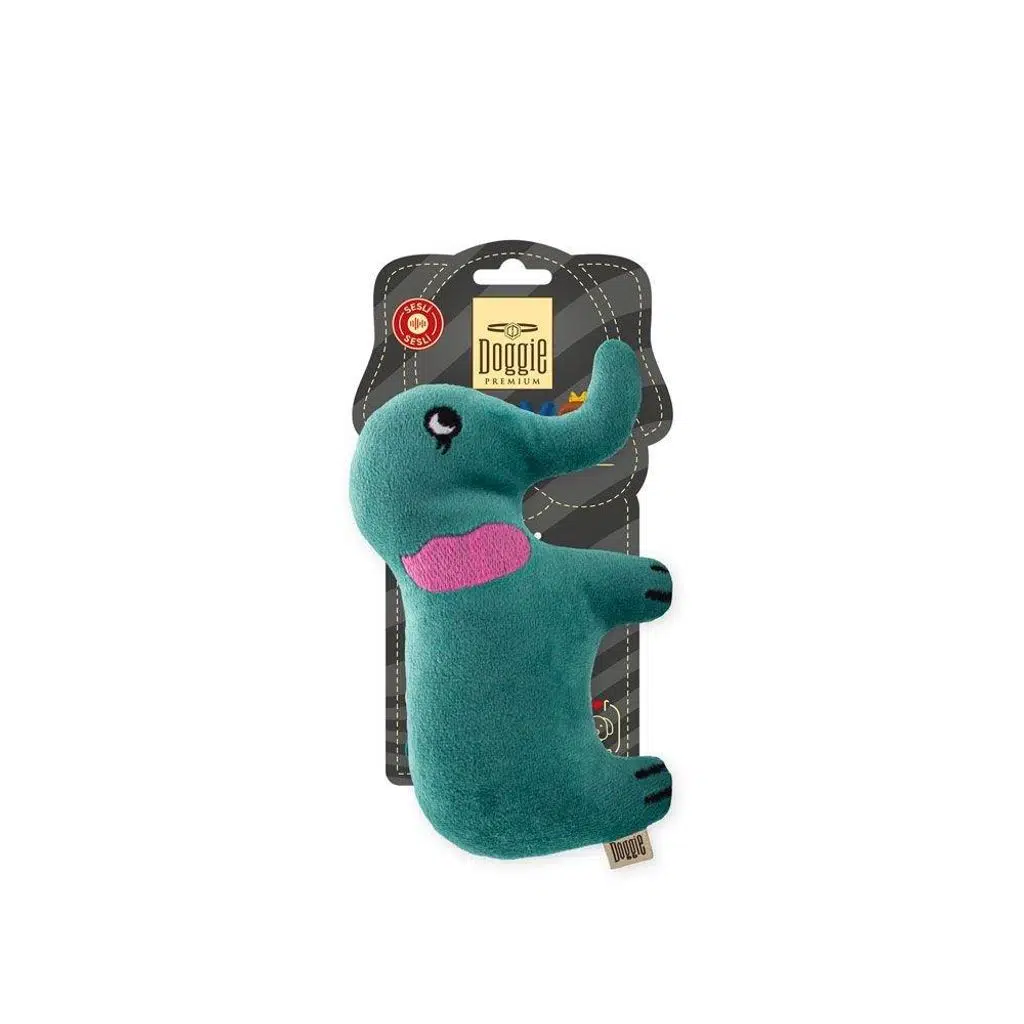 Doggie Köpek Oyuncağı Peluş Fil 15 Cm