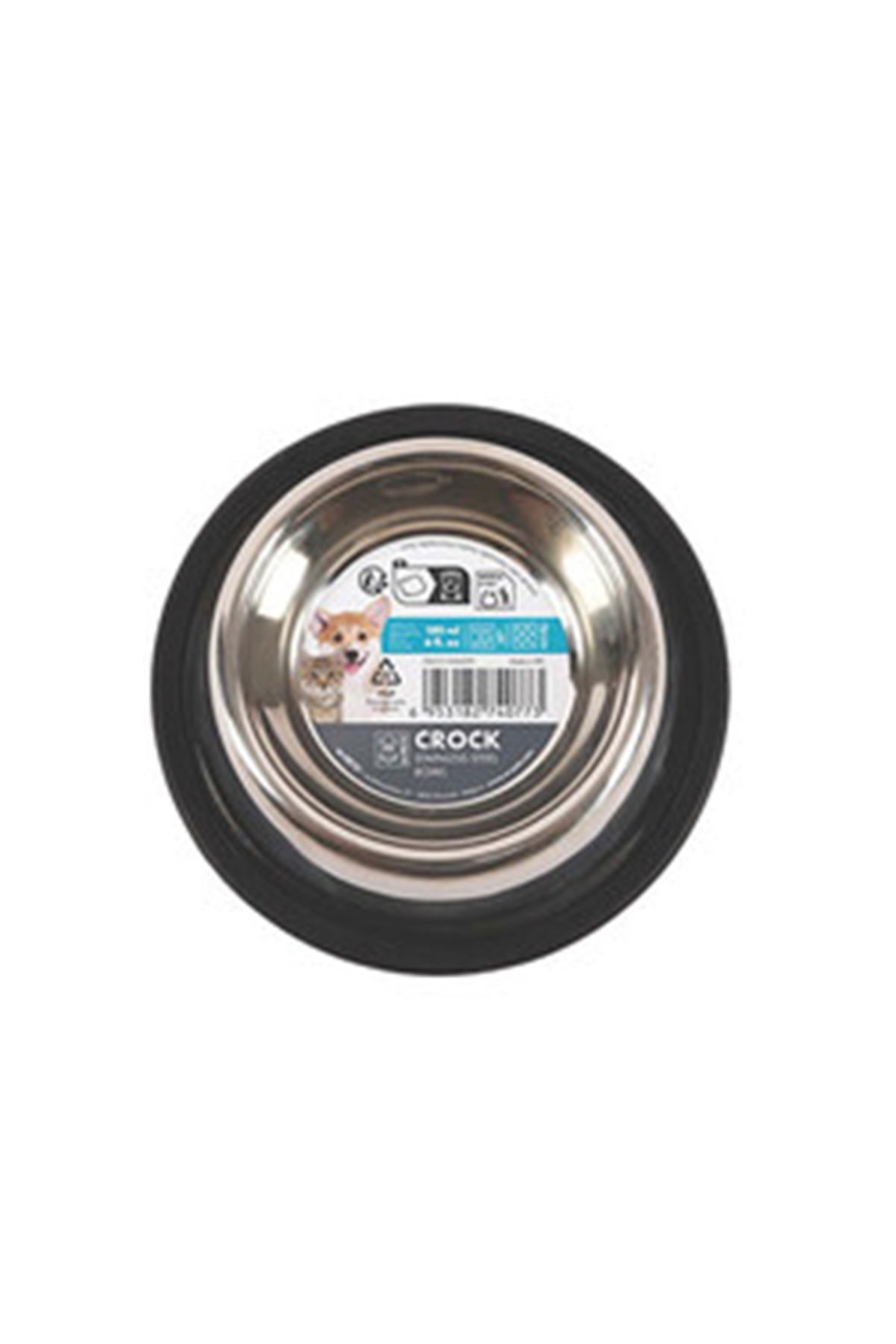 M-Pets Crock Mama ve Su Kabı Paslanmaz Çelik (XS)