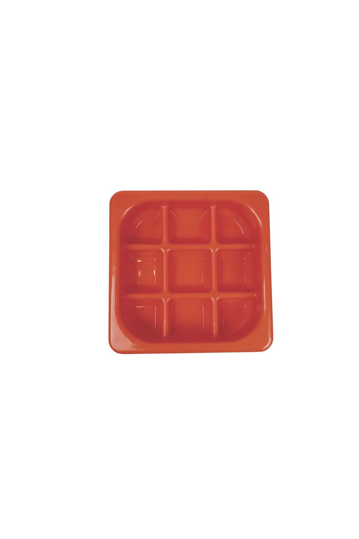 M-Pets Waffle Yavaş Beslenme Kabı Turuncu 1500 Ml