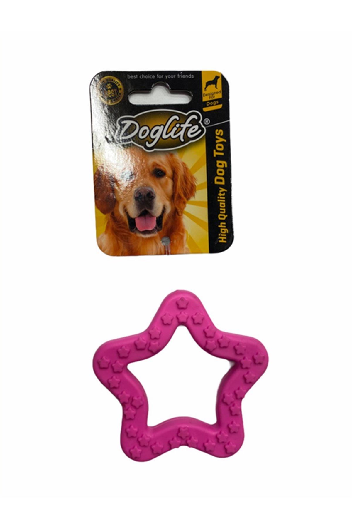 Doglife Köpek Oyuncağı Kauçuk Star Oyuncak