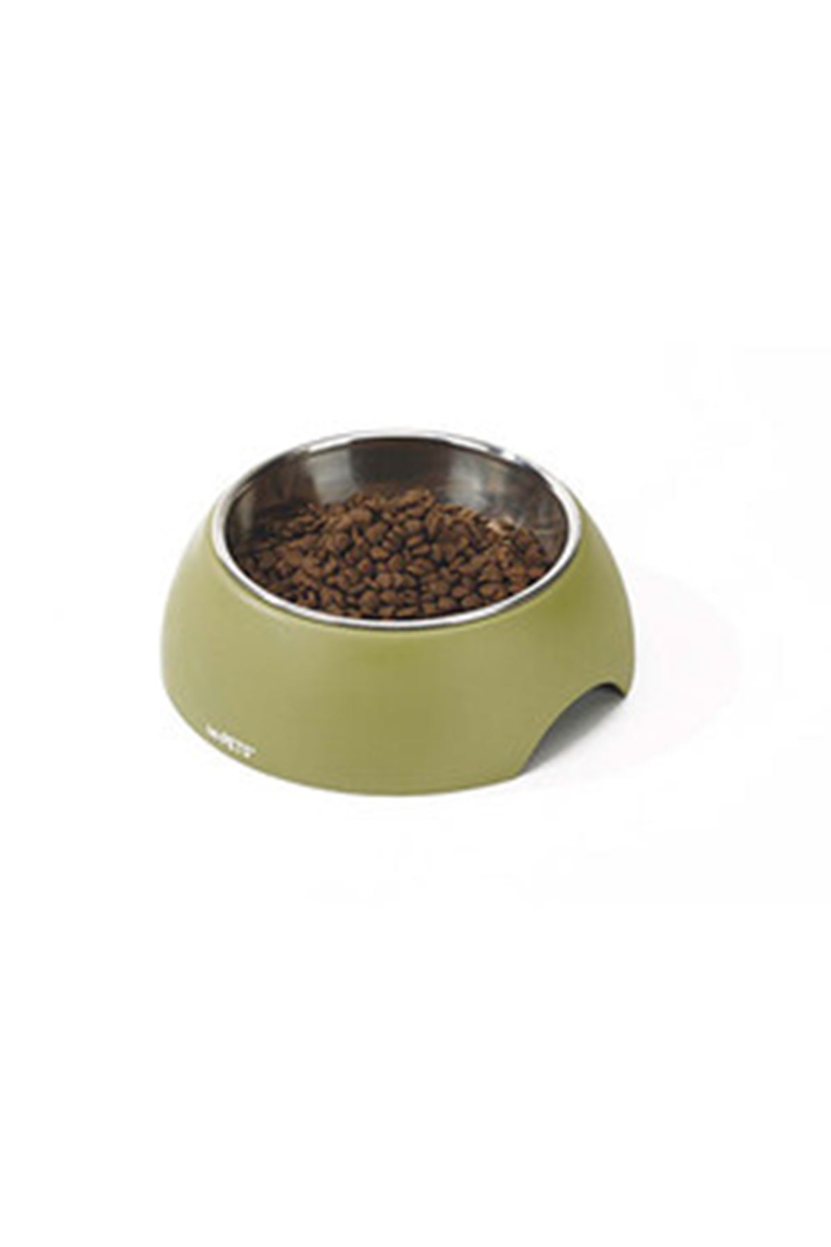 M-Pets Mama ve Su Kabı Eco Bamboo Yeşil 600 Ml