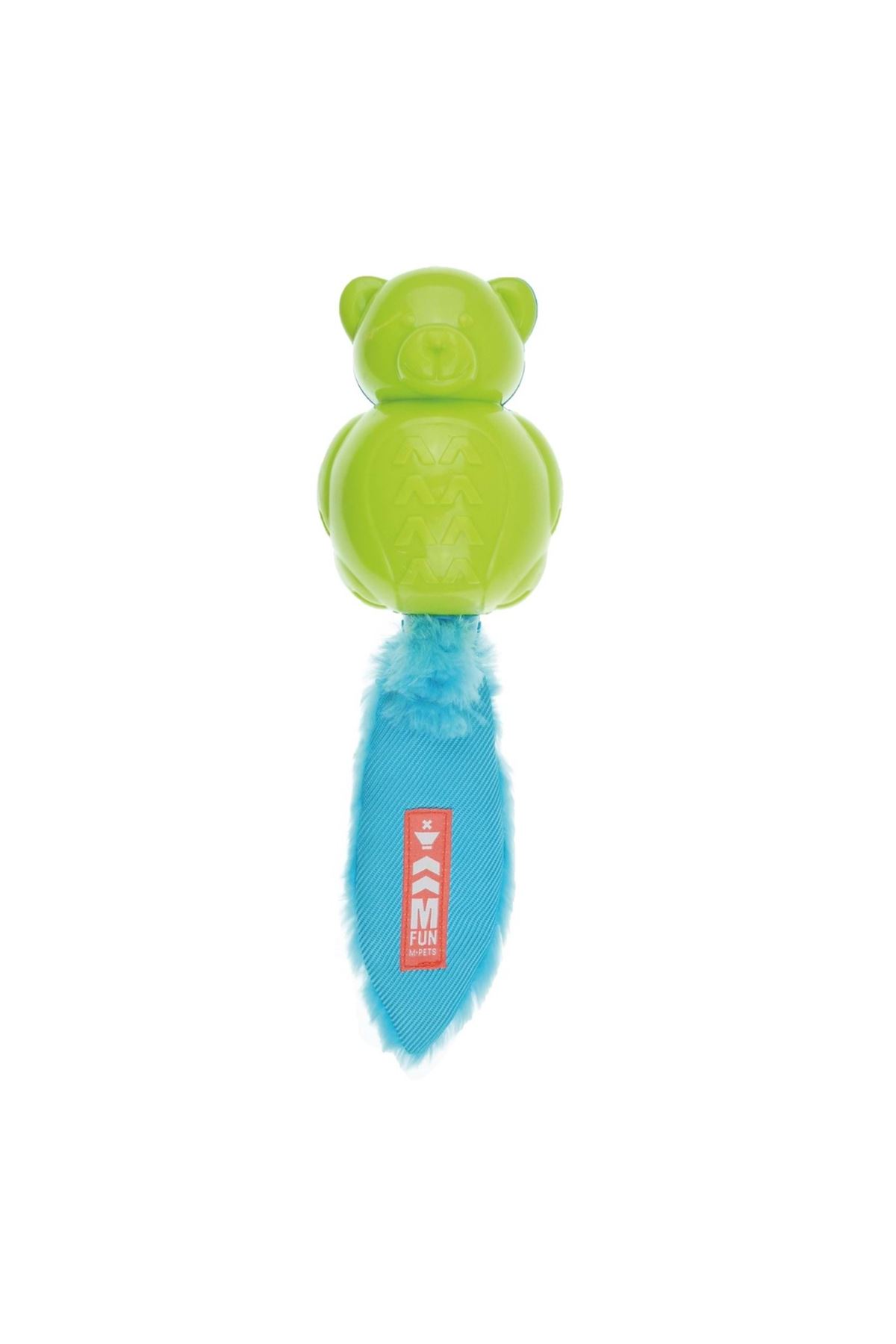 M-Pets Köpek Oyuncağı Sesli Teddy Mavi/Yeşil