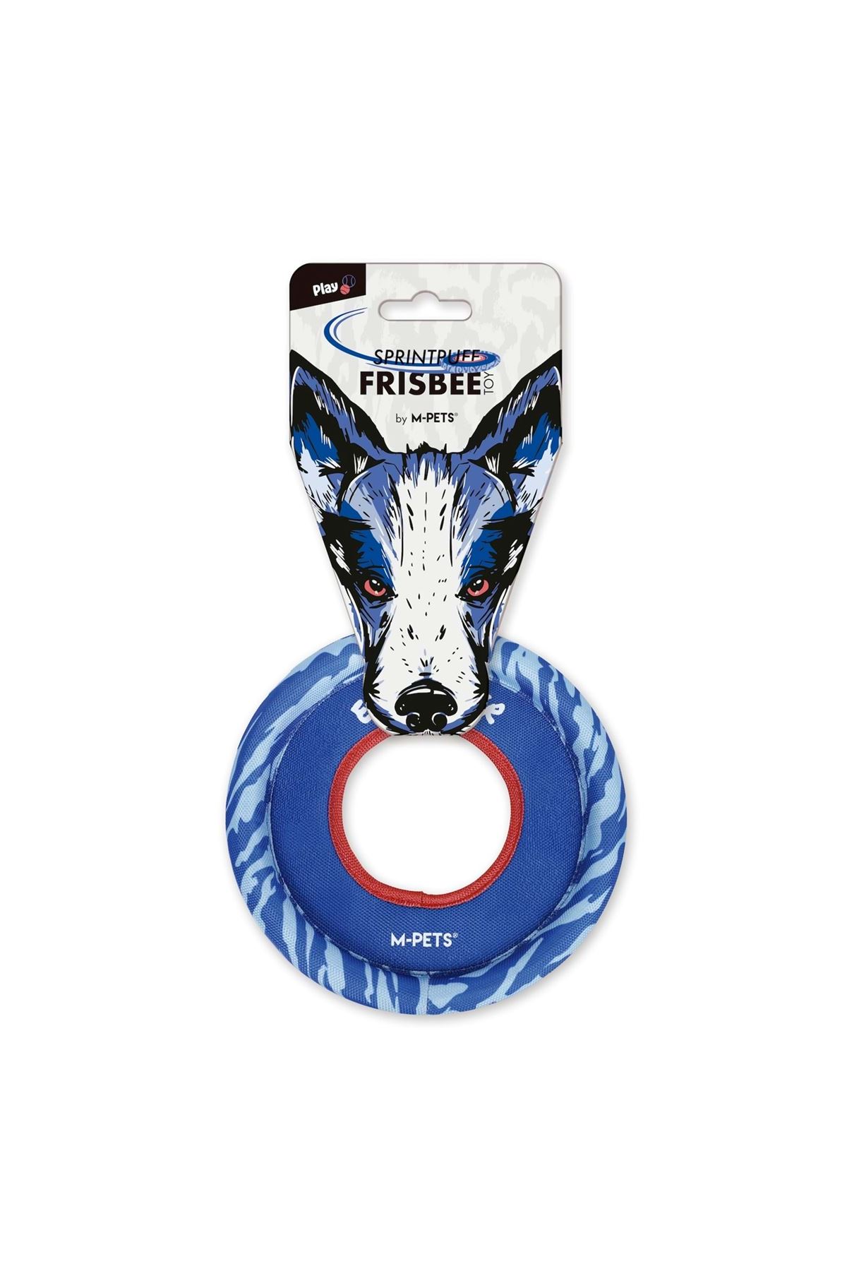 M-Pets Köpek Oyuncağı Sprintpuff Frisbee Mavi 24Cm