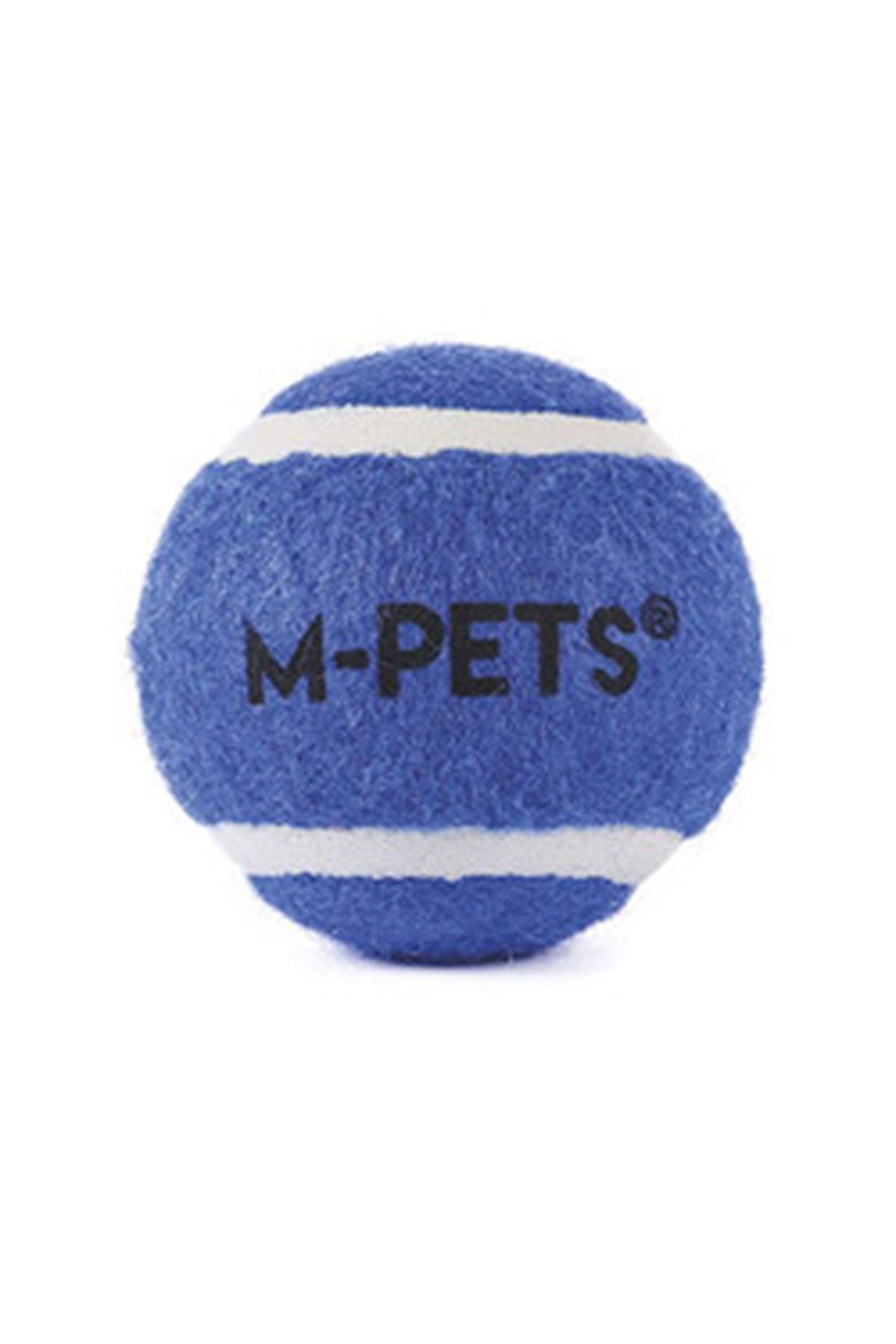 M-Pets Köpek Oyuncağı Hop Tenis Topu Mavi 3'Lü