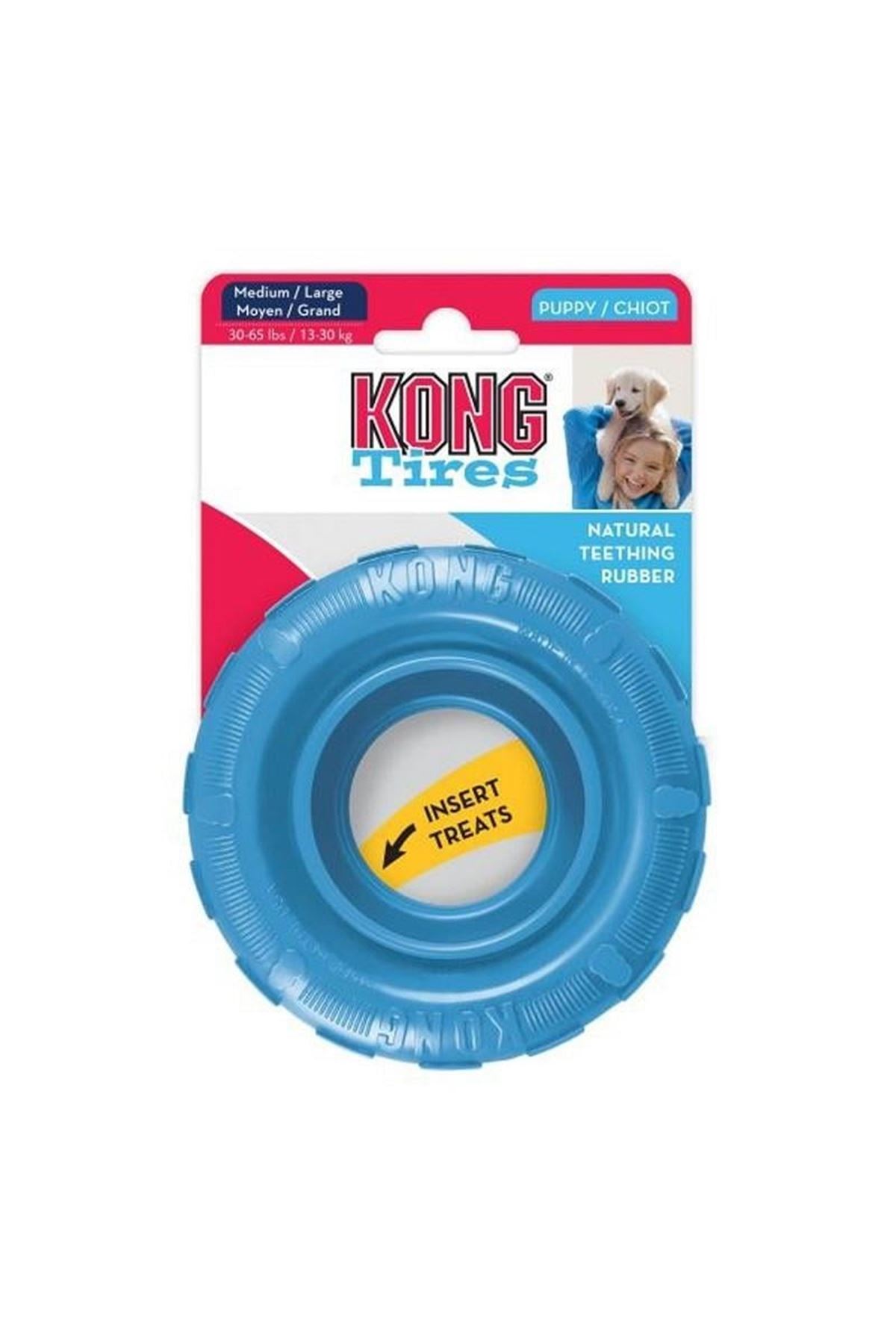 Kong Yavru Köpek Oyuncağı Tires Delikli Tekerlek