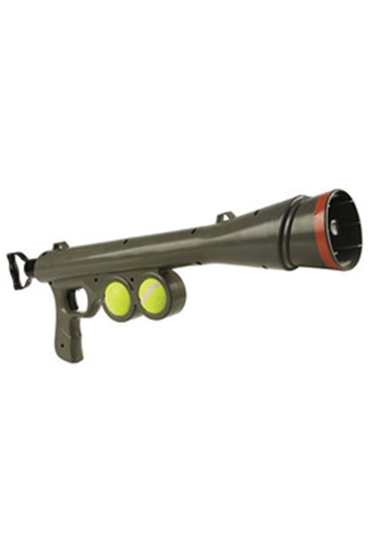 M-Pets Köpek Oyuncağı Bazooka Top Fırlatıcı Yeşil