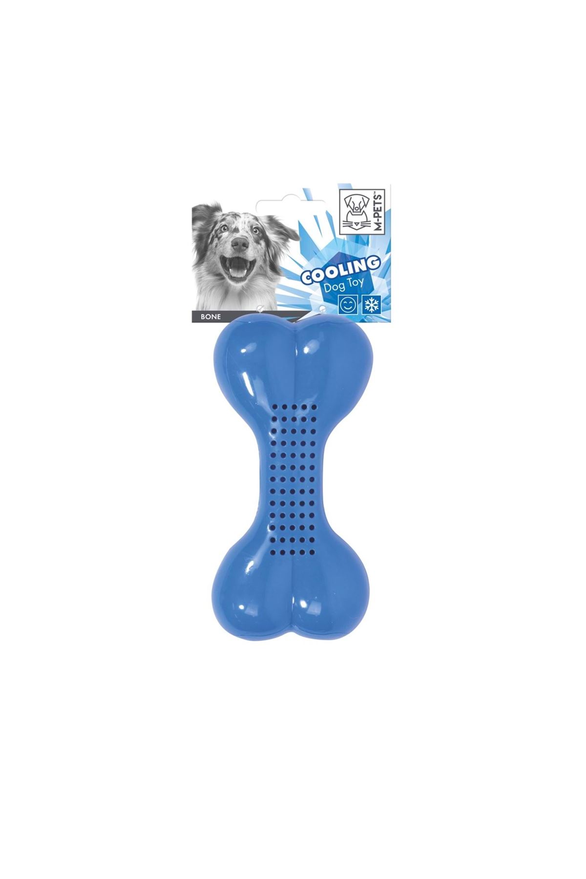 M-Pets Köpek Oyuncağı Coolıng Bone Mavi