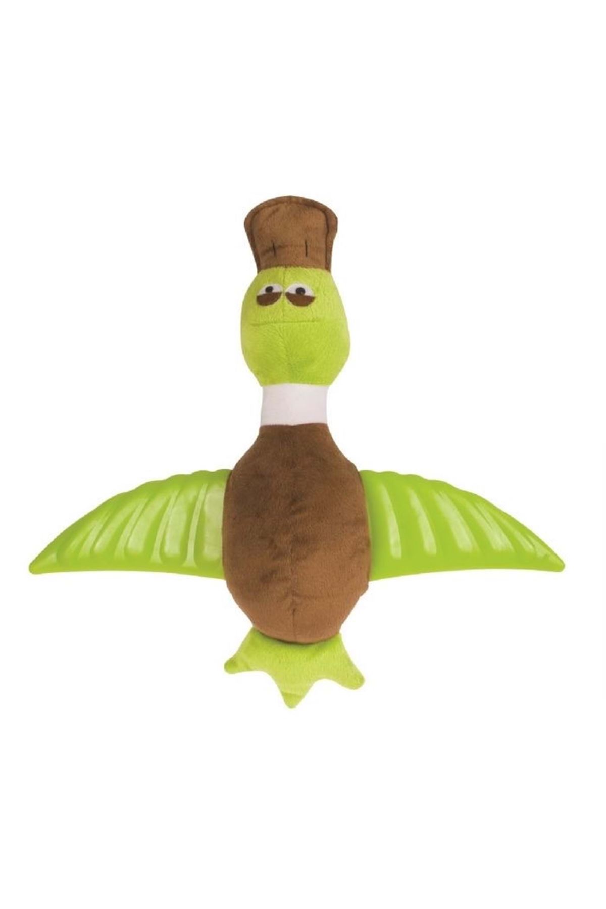 M-Pets Köpek Oyuncağı Uçan Ördek Yeşil 36*41*7 Cm