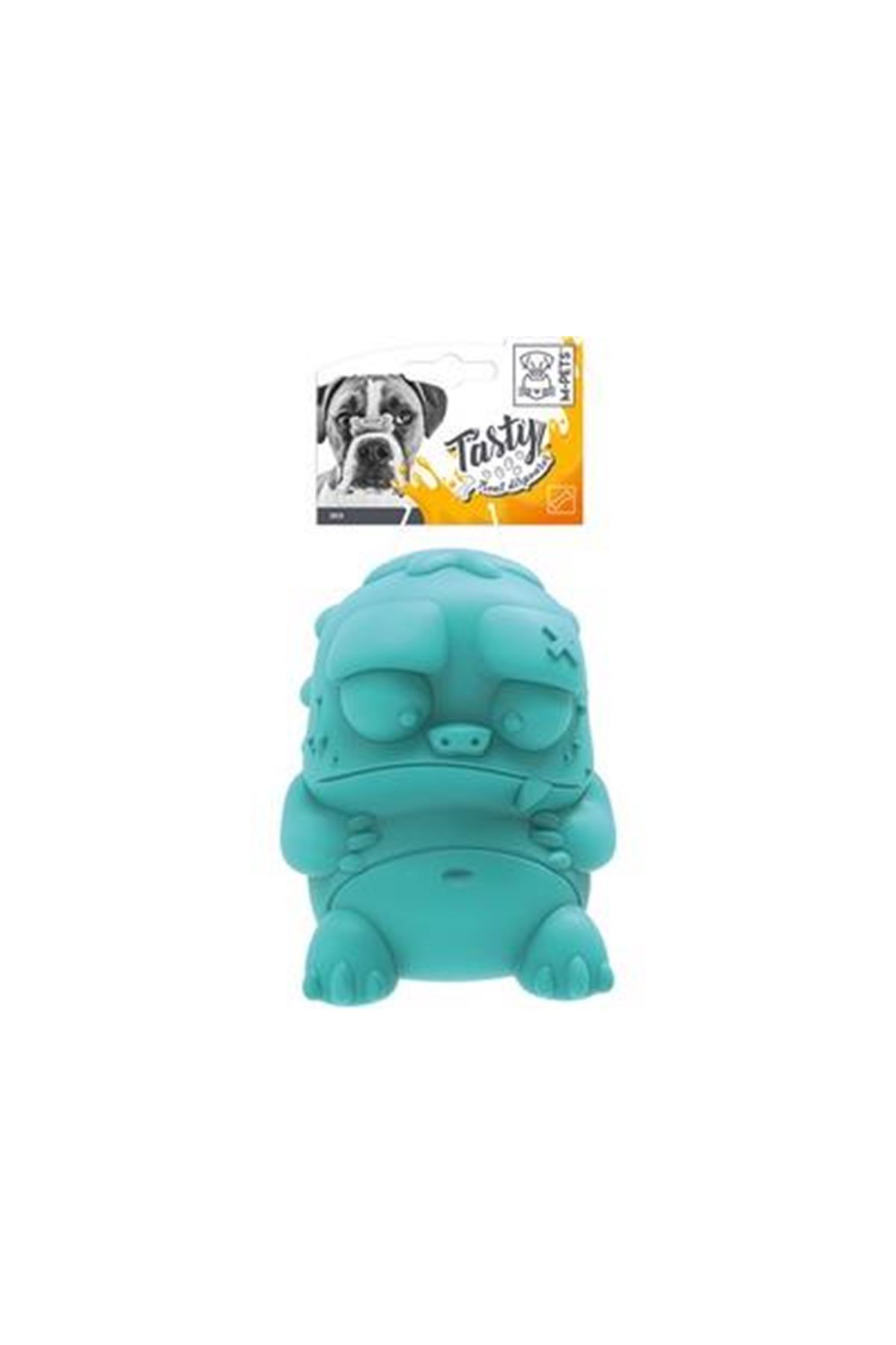 M-Pets Köpek Oyuncağı Kauçuk Rex Ödül Hazneli Mavi