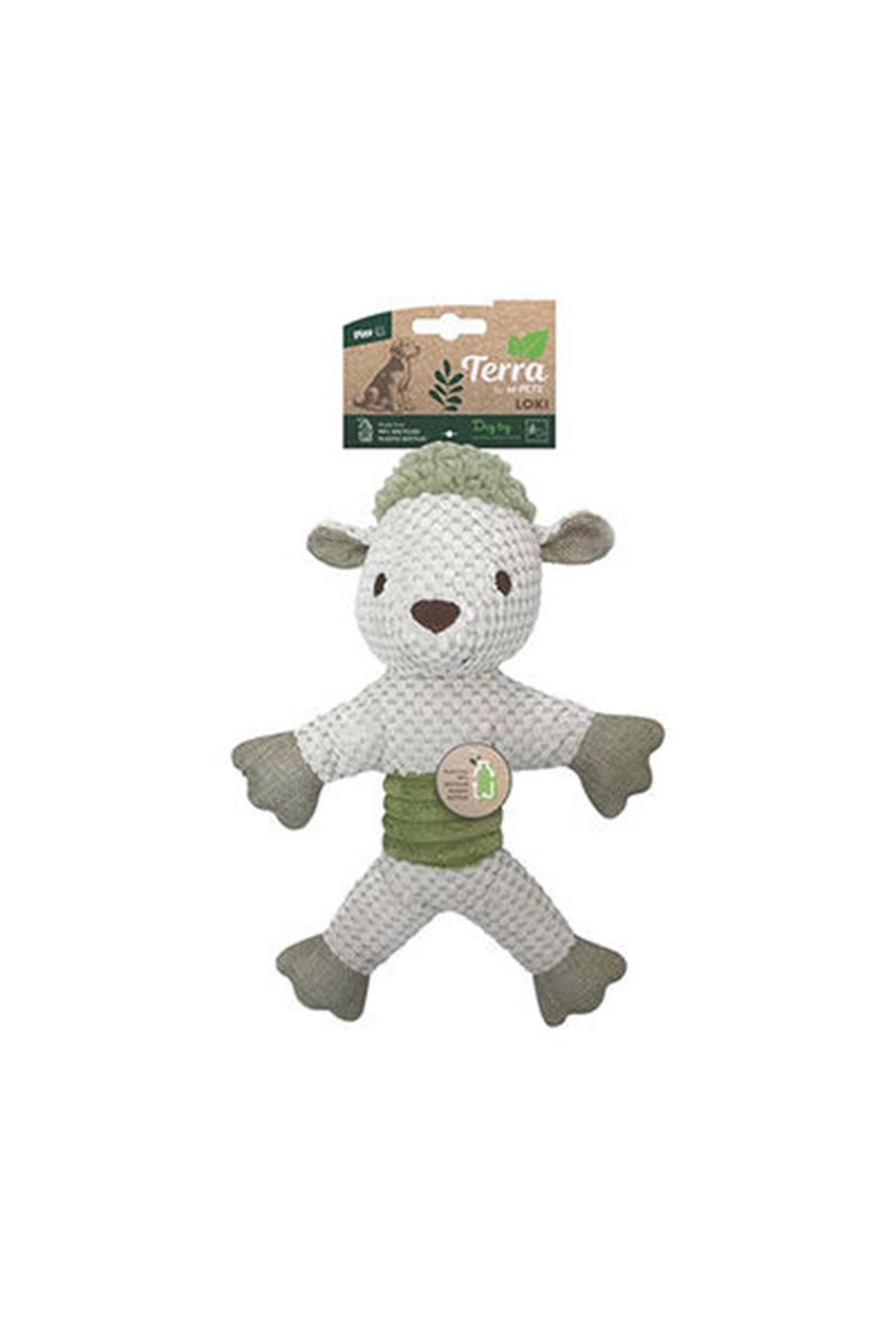 M-Pets Köpek Oyuncağı Kuzu Beyaz 30*22*8 Cm