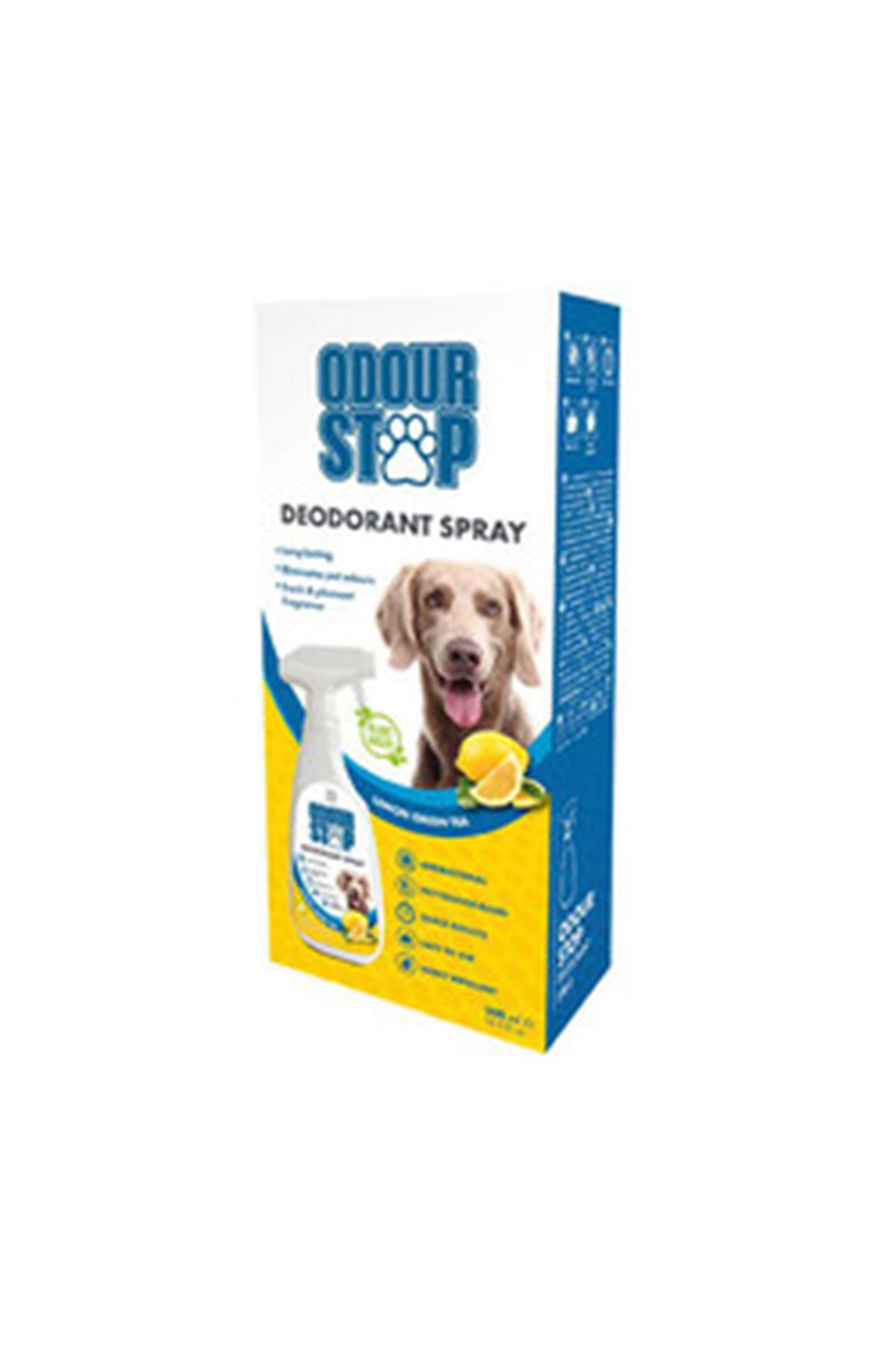 M-Pets Köpek Deodorantı Limon ve Yeşil Çaylı 500Ml