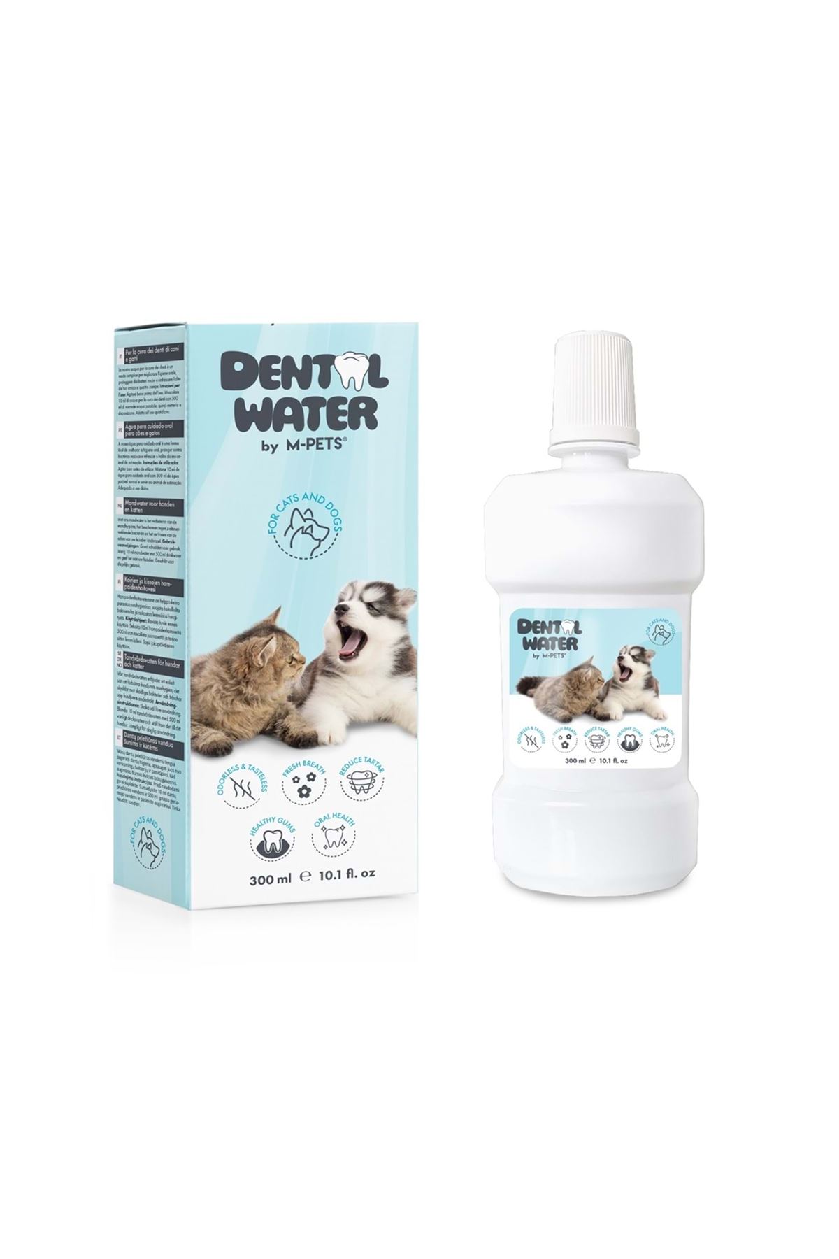 M-Pets Kedi ve Köpek Ağız ve Diş Bakım Suyu 300 Ml