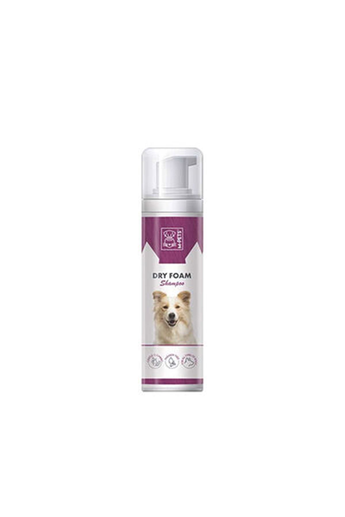 M-Pets Köpek Kuru Köpük Şampuan 230 Ml