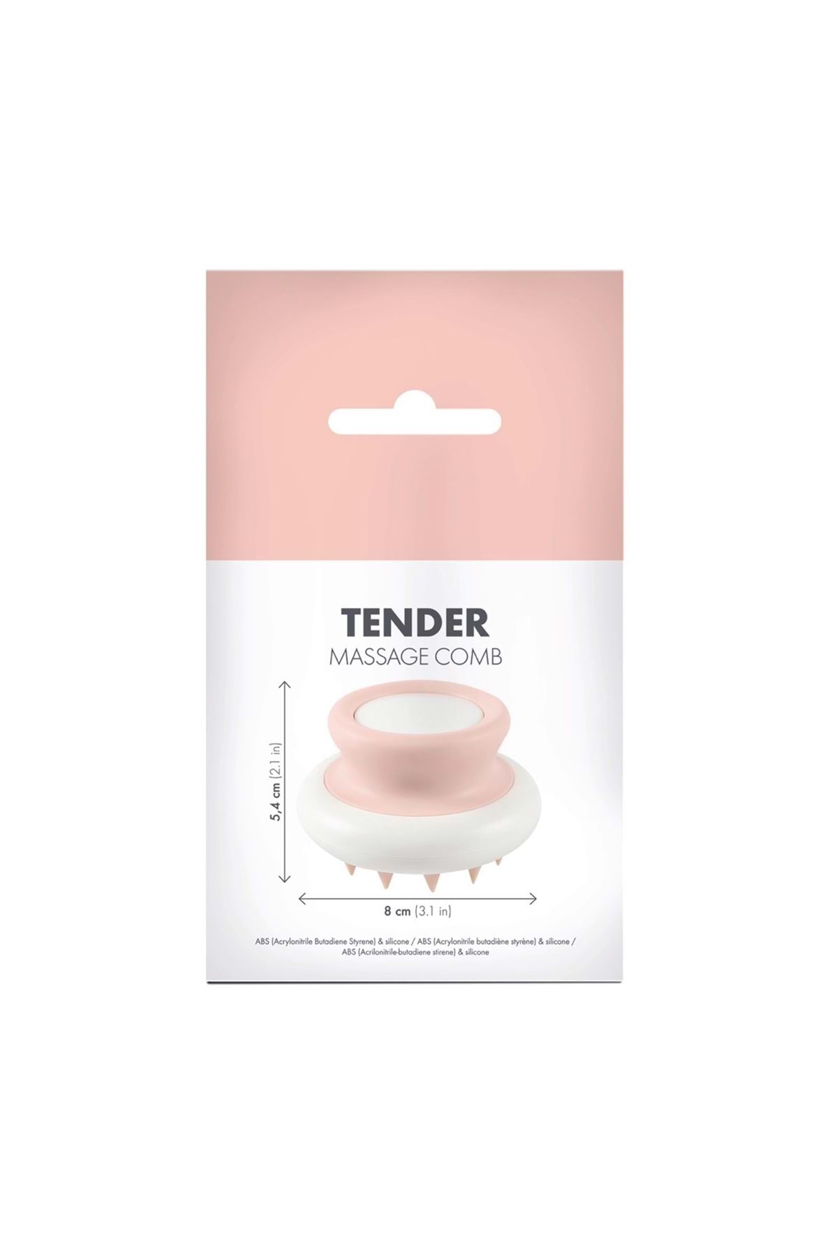 M-Pets Kedi Köpek için Masaj Fırçası Pembe 8*5.4Cm