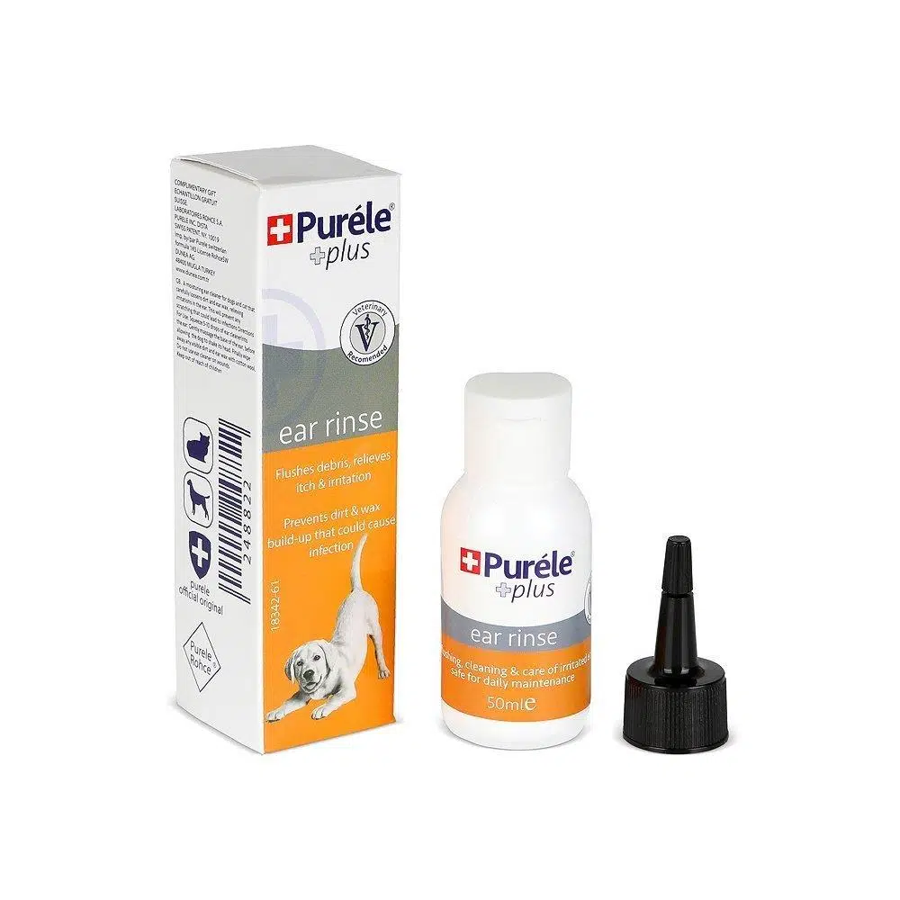 Purele Kedi ve Köpek Kulak Temizleme Solüsyon 50Ml
