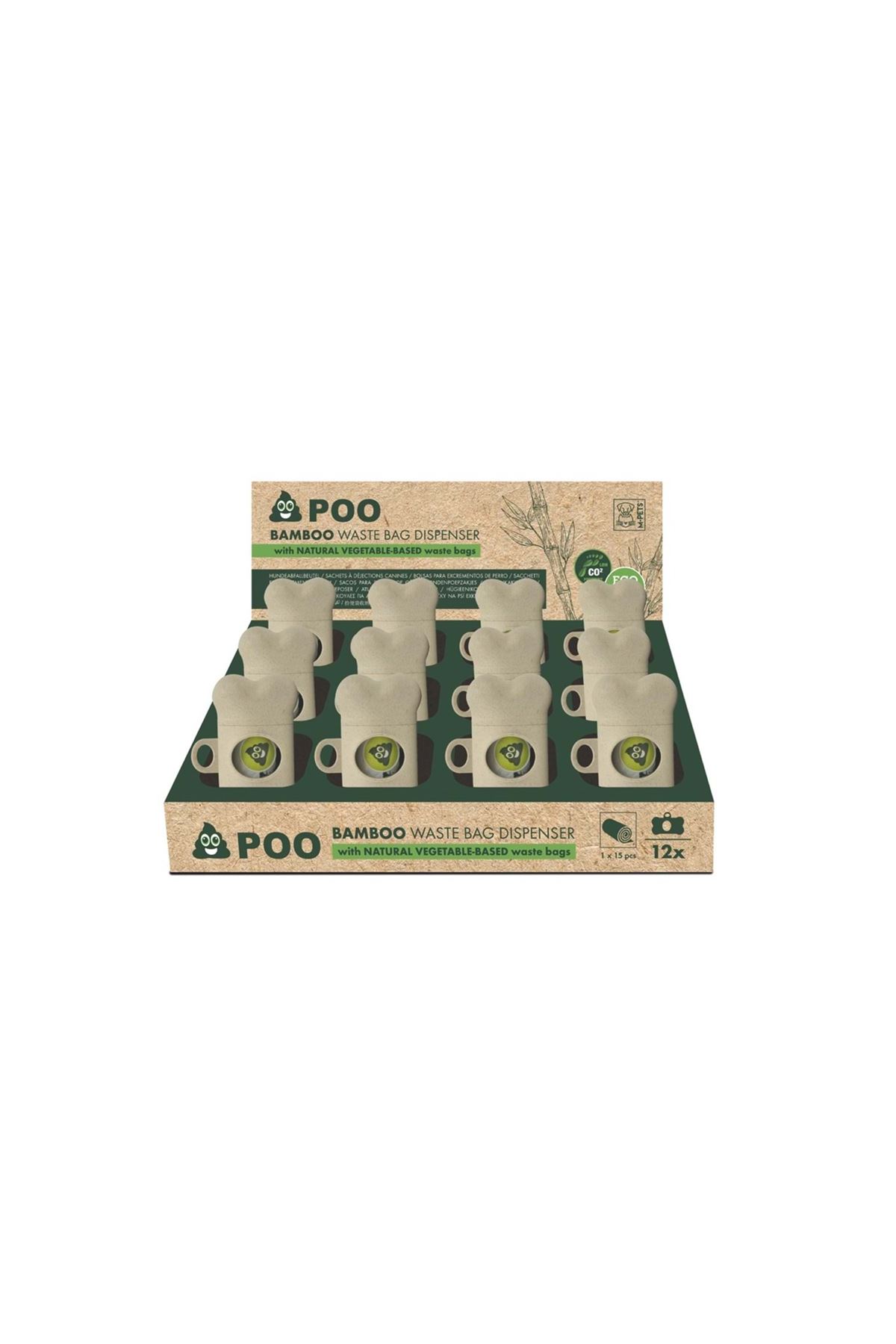 M-pets M-PETS Bamboo Dışkı Toplama Seti