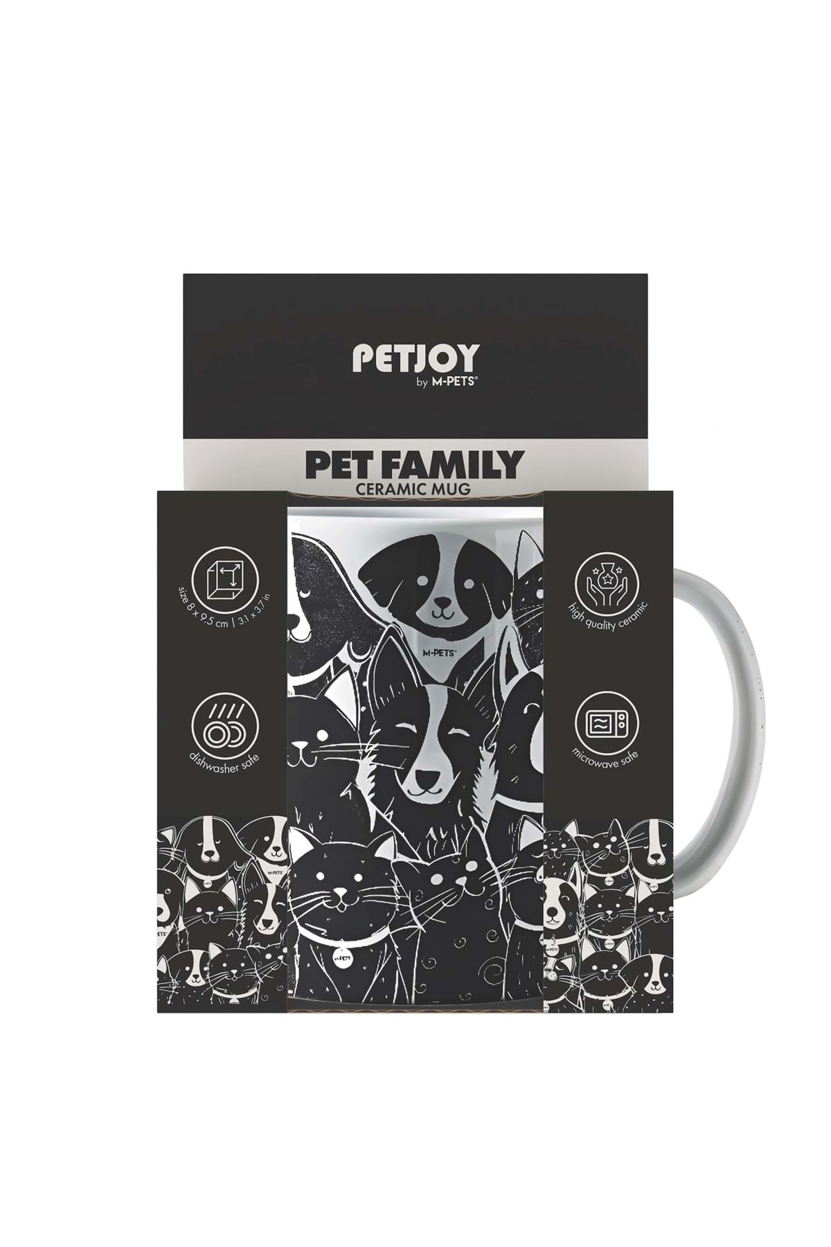 M-Pets Kupa Petfamily Multicolor 350 Ml