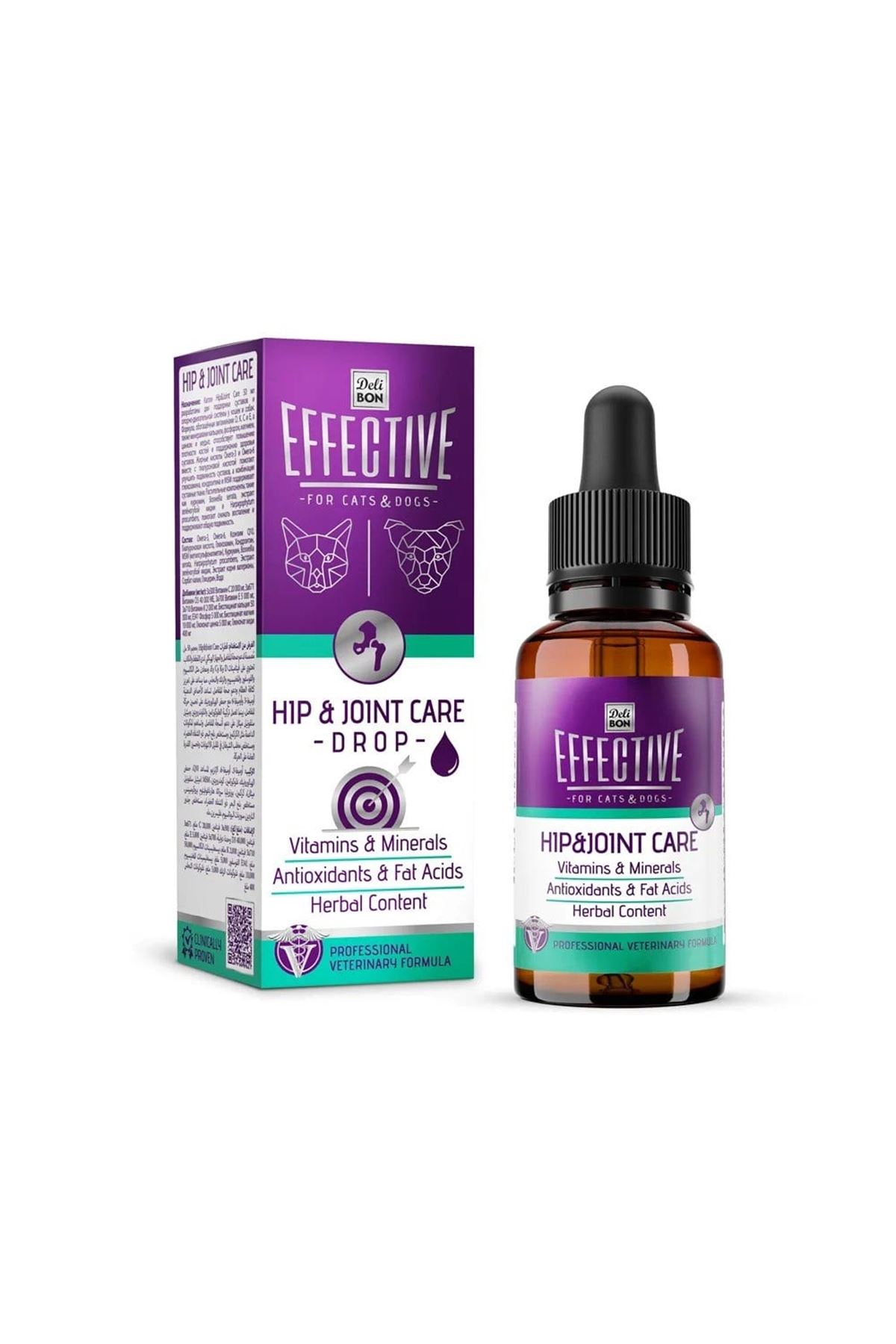Effective Kedi Köpek Takviyesi Eklem Sistemi 50 Ml