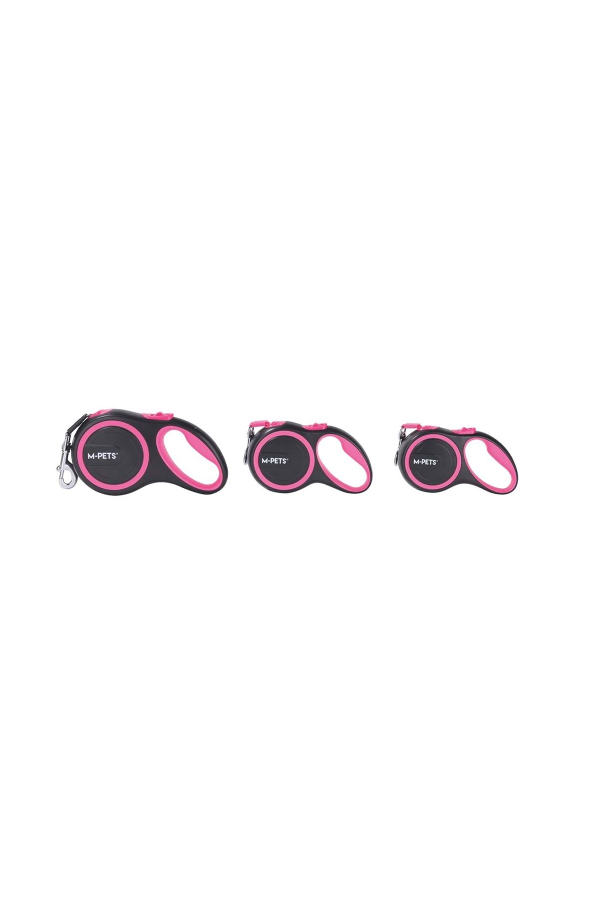 M-Pets Gezdirme Tasma Liberty Otomatik Pembe(S) 3M