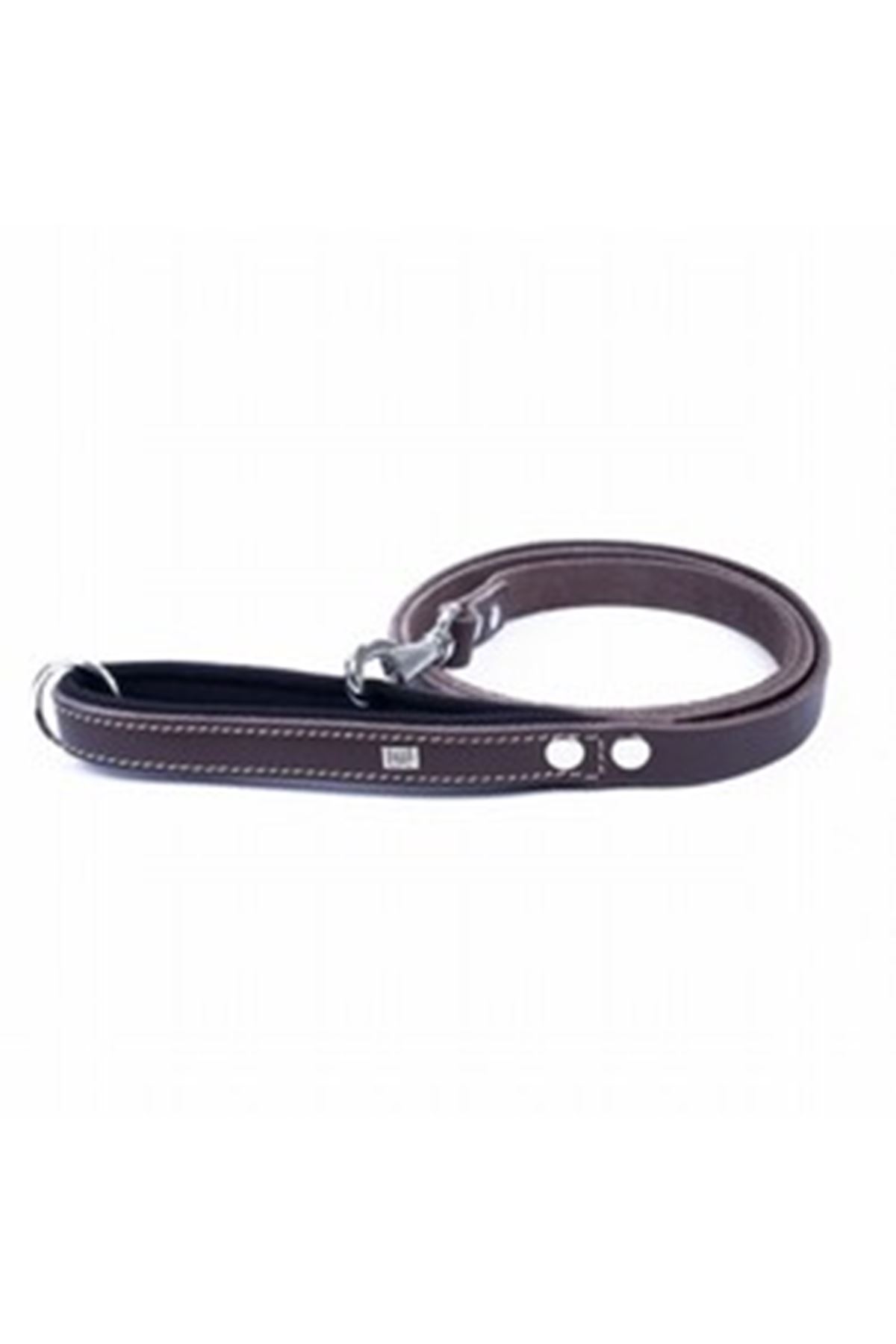 Doggie Köpek Gezdirme Kayışı Deri Kahve 2*140 Cm