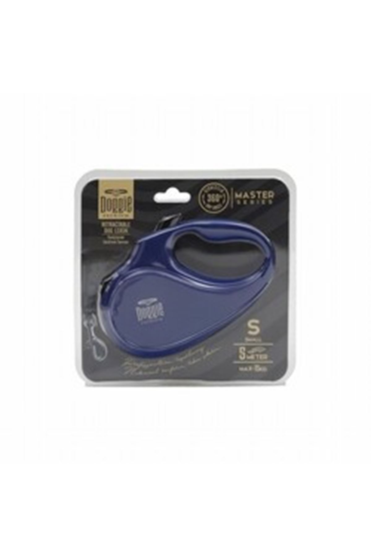 Doggie Köpek Tasması Otomatik Uzatma Mavi 15Kg/5M