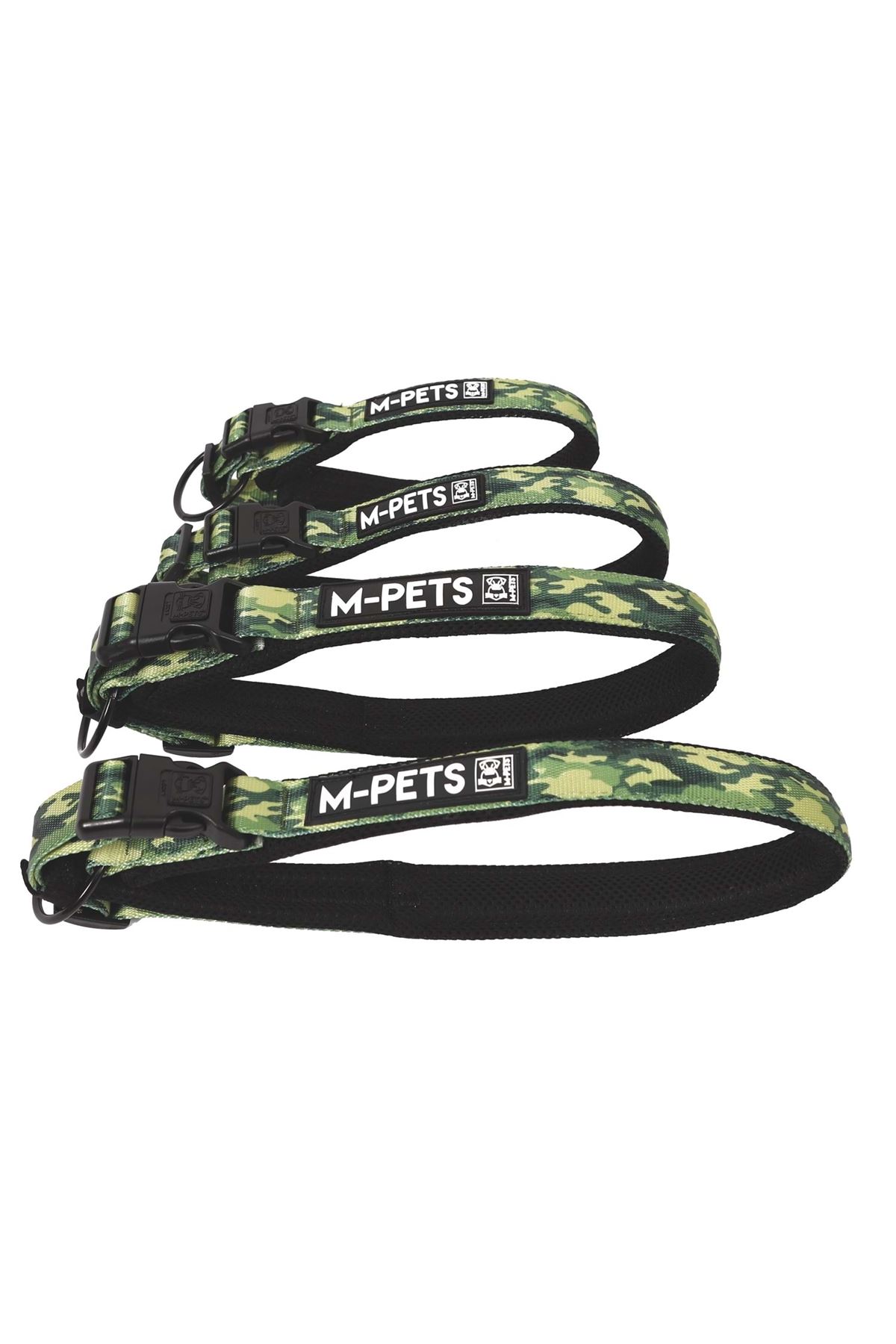 M-Pets Köpek Boyun Tasması Hiking Soft Kamuflaj(S)