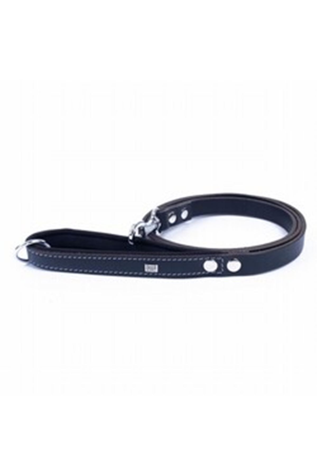 Doggie Köpek Gezdirme Kayışı Deri Siyah 2*140 Cm