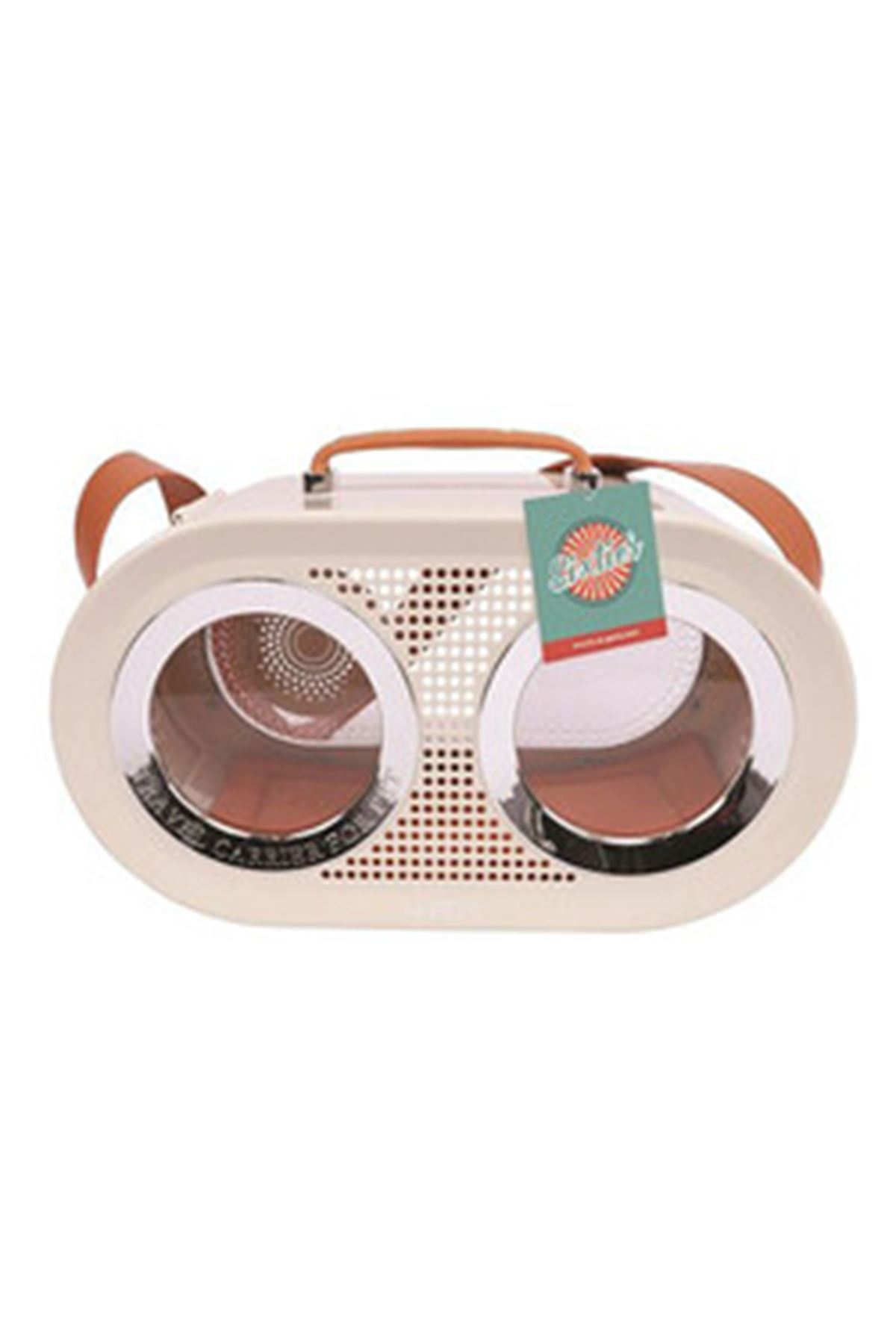 M-Pets Köpek Taşıma Çantası Radio Beyaz 50*23*31Cm